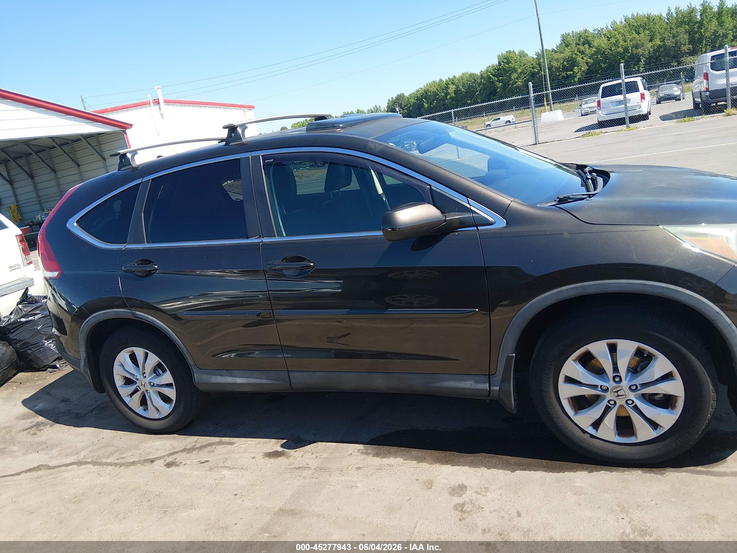 2013 Honda Cr-v Ex Black vin: 5J6RM4H59DL060912