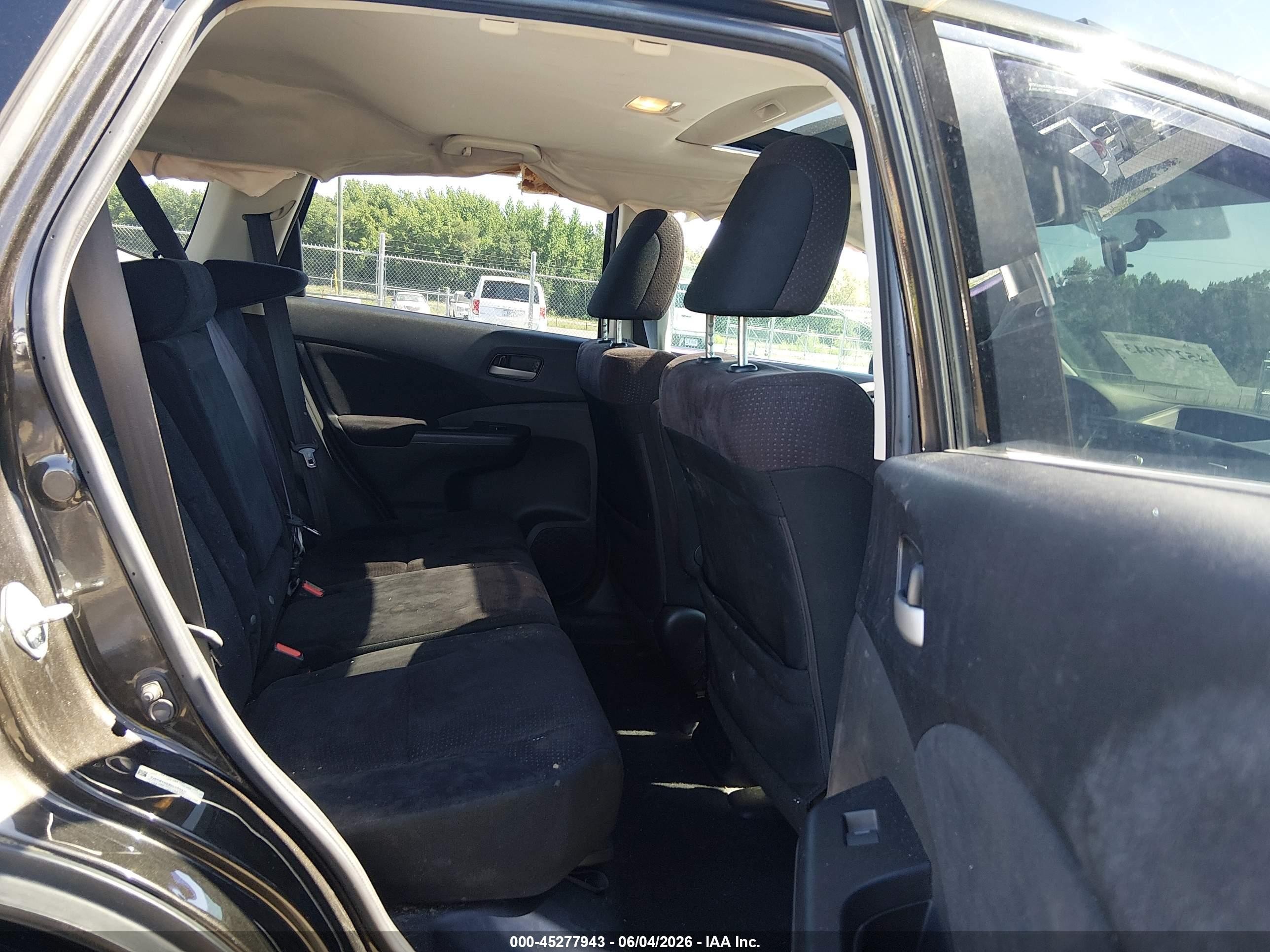2013 Honda Cr-v Ex Black vin: 5J6RM4H59DL060912