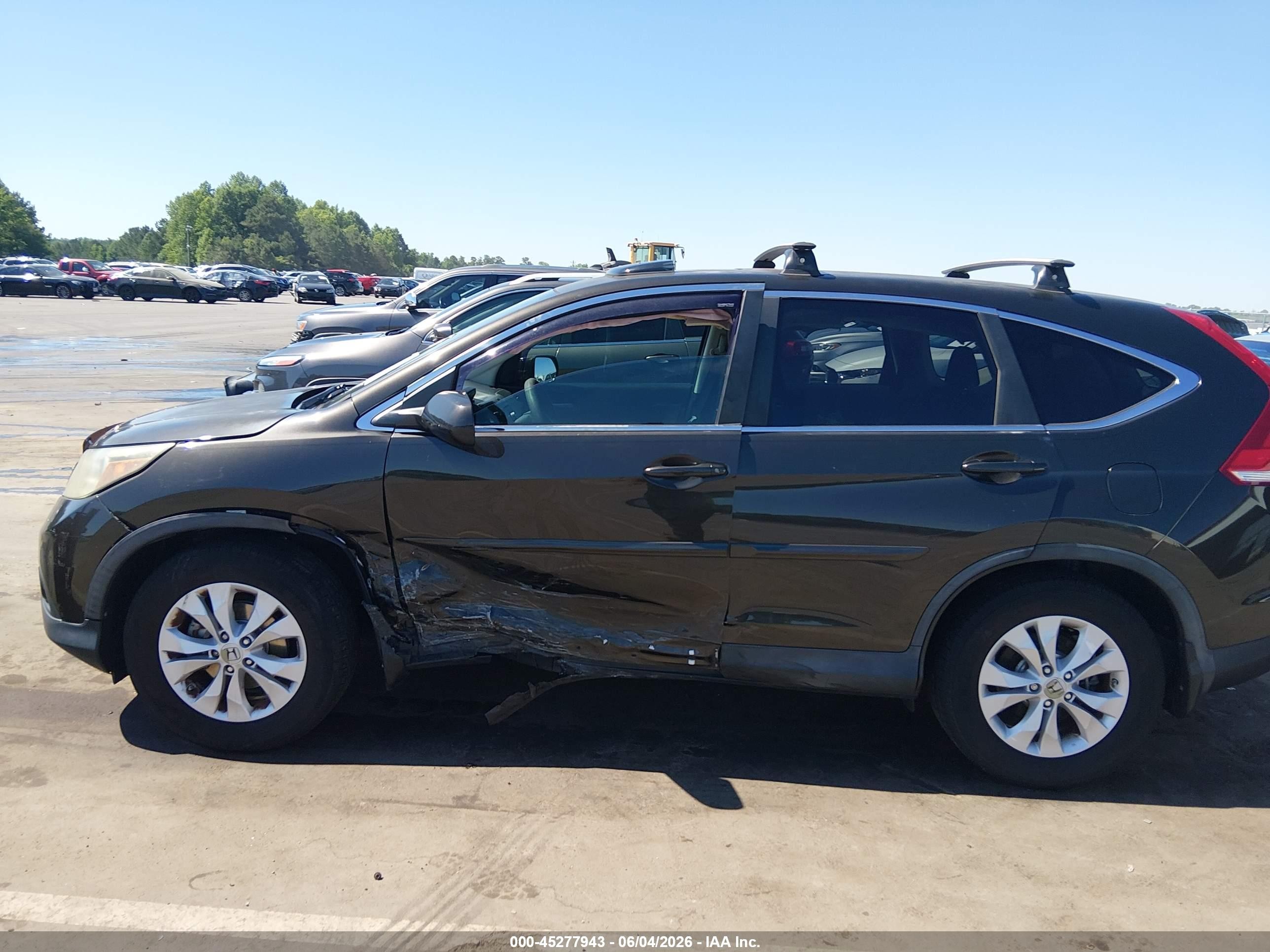 2013 Honda Cr-v Ex Black vin: 5J6RM4H59DL060912