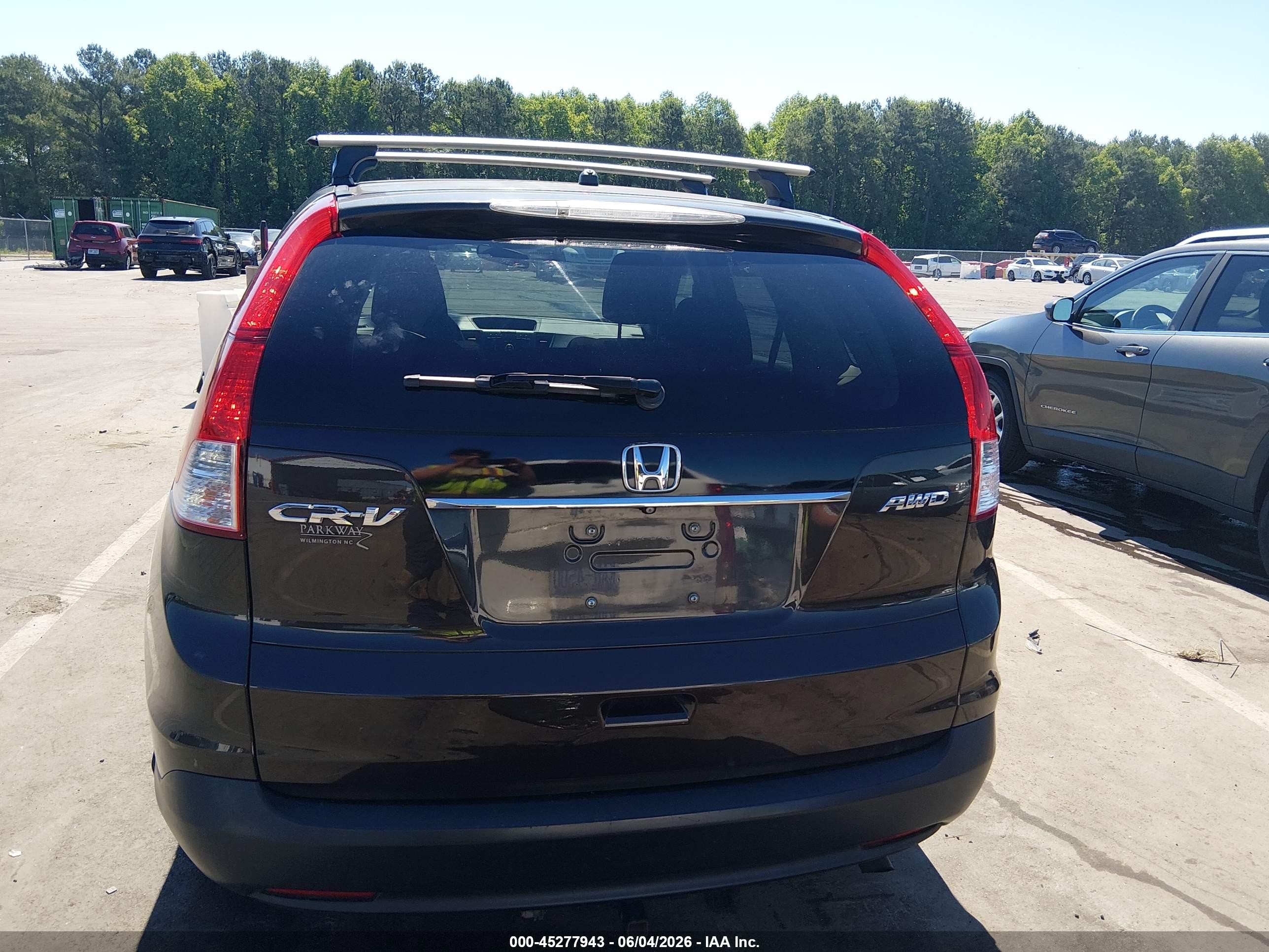 2013 Honda Cr-v Ex Black vin: 5J6RM4H59DL060912