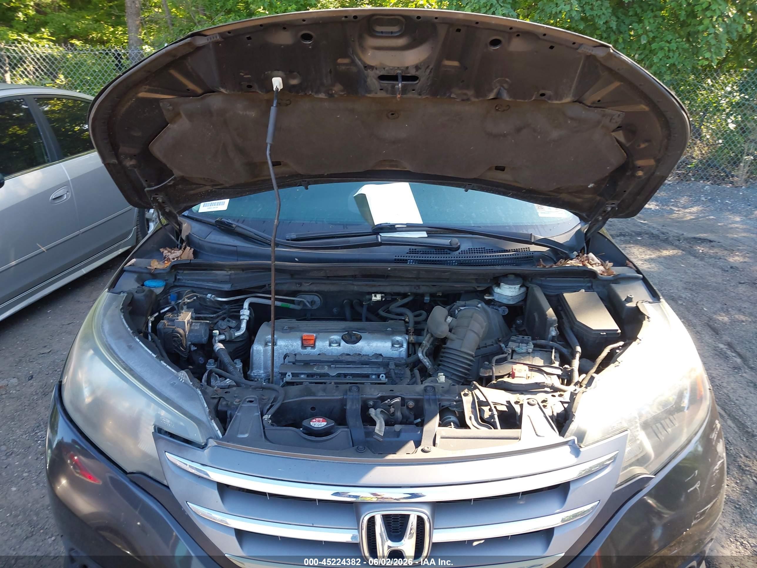 2013 Honda Cr-v Ex Black vin: 5J6RM4H59DL061154