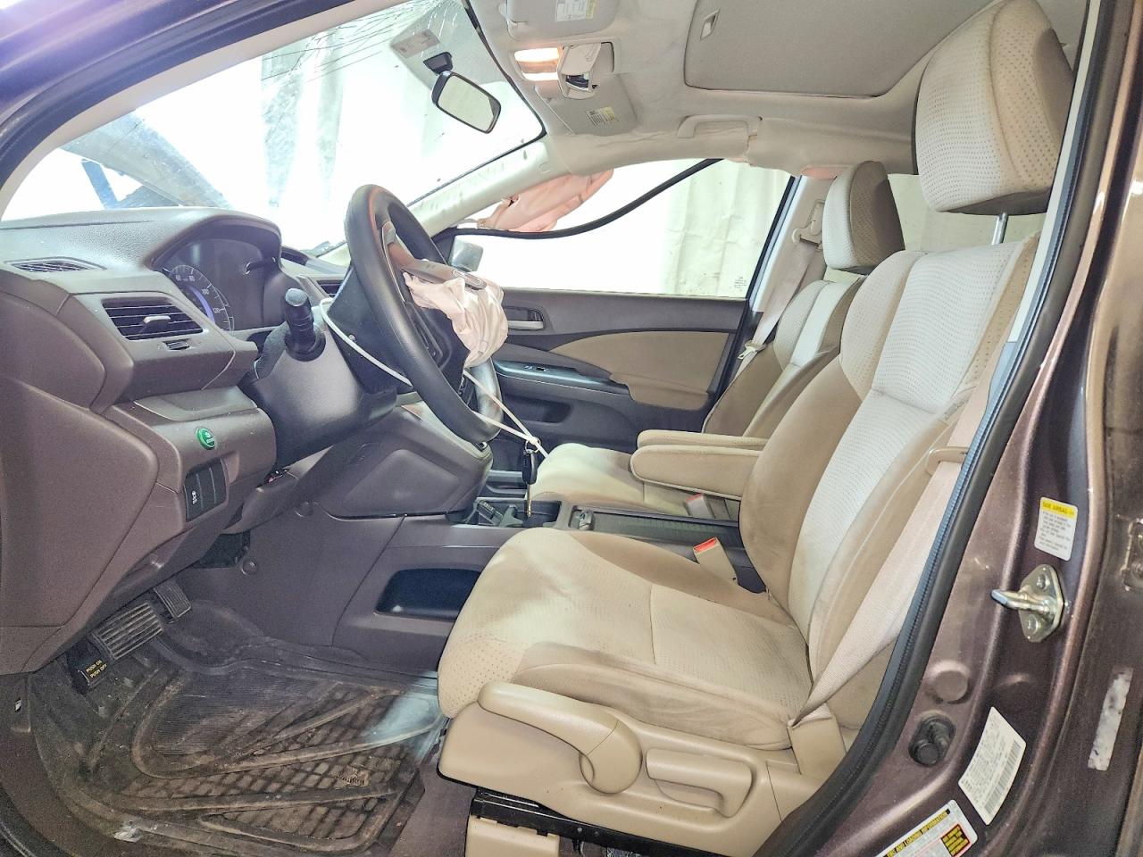 2013 Honda Cr-v Ex Gray vin: 5J6RM4H59DL088838