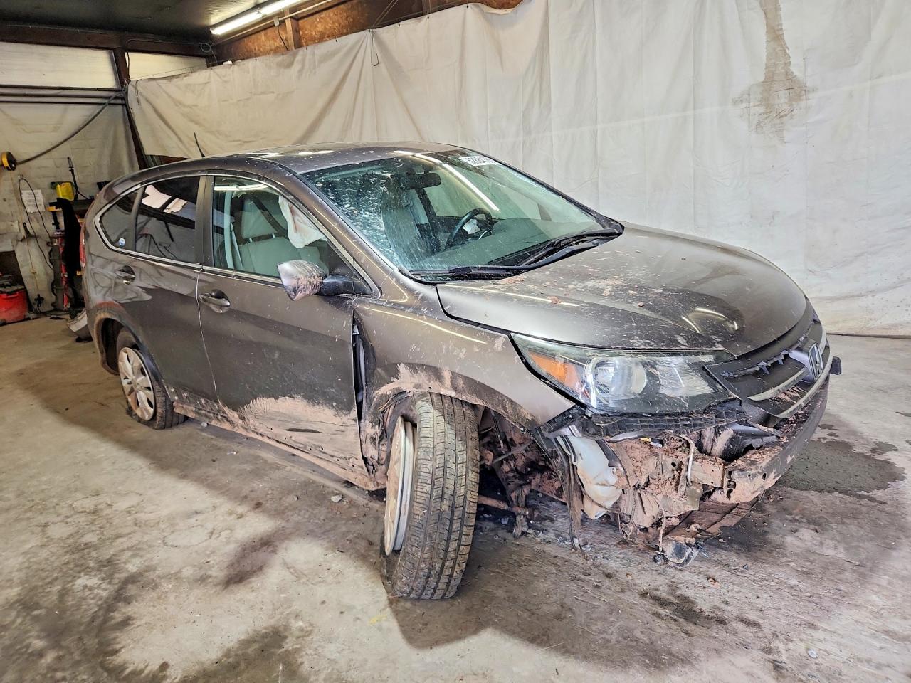 2013 Honda Cr-v Ex Gray vin: 5J6RM4H59DL088838