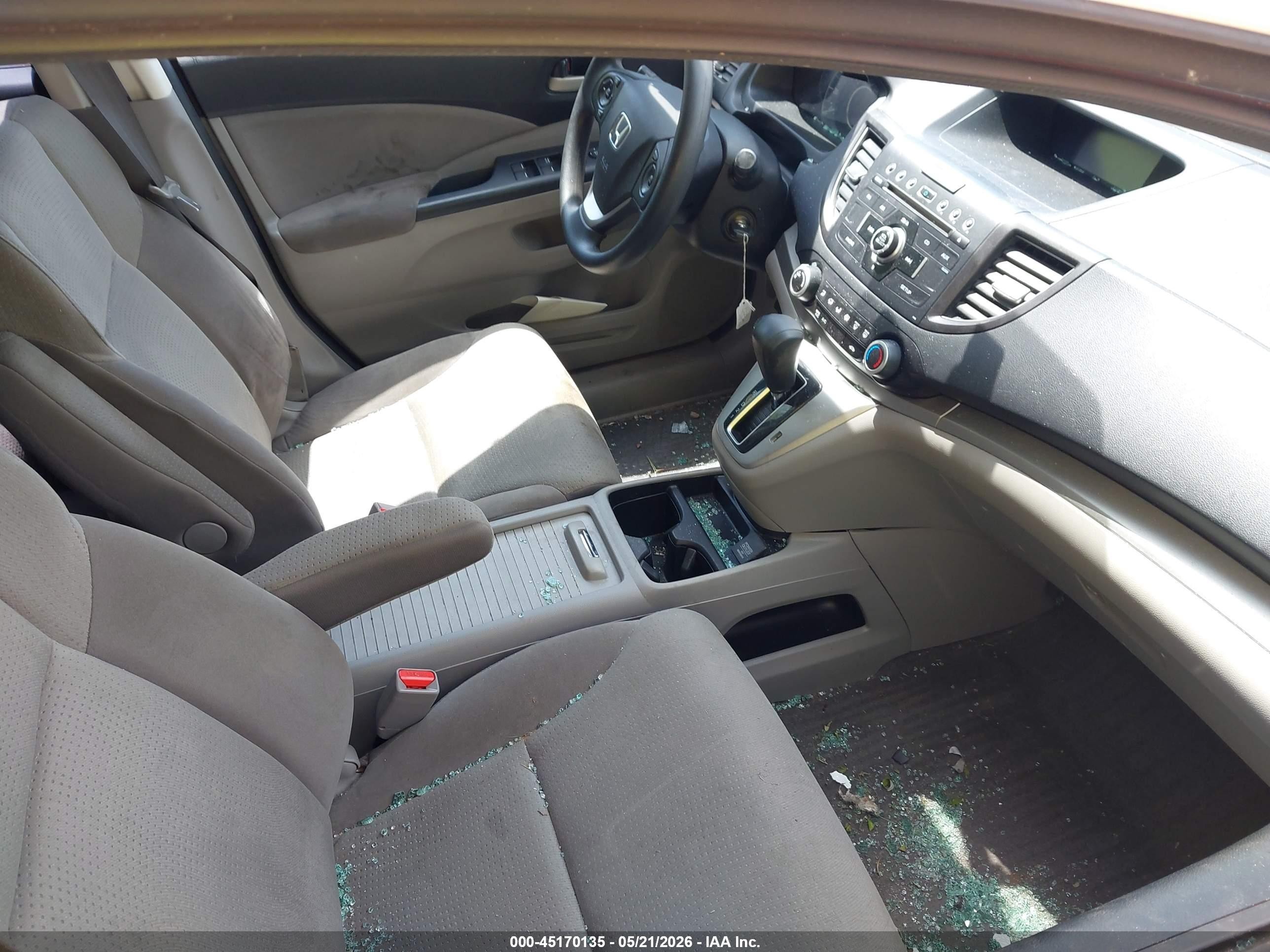 2014 Honda Cr-v Ex Фиолетовый vin: 5J6RM4H59EL030861