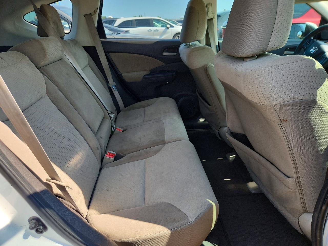 2014 Honda Cr-v Ex White vin: 5J6RM4H59EL062872