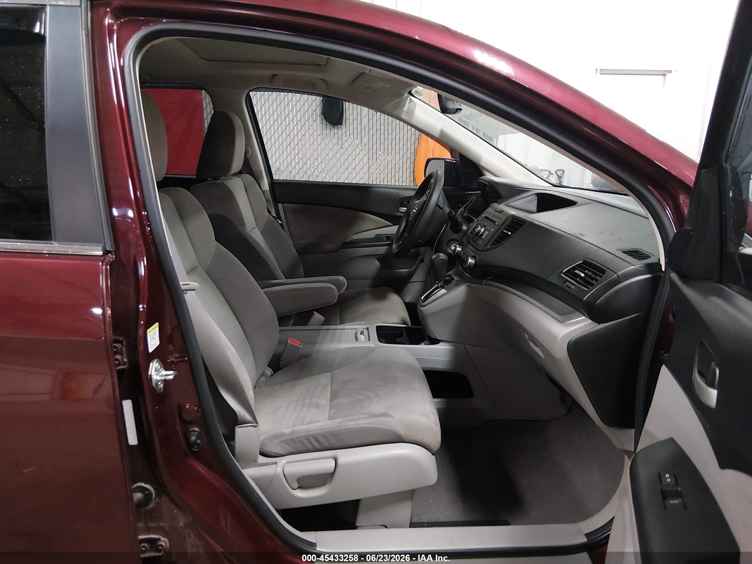 2014 Honda Cr-v Ex Темно-бордовый vin: 5J6RM4H59EL067540