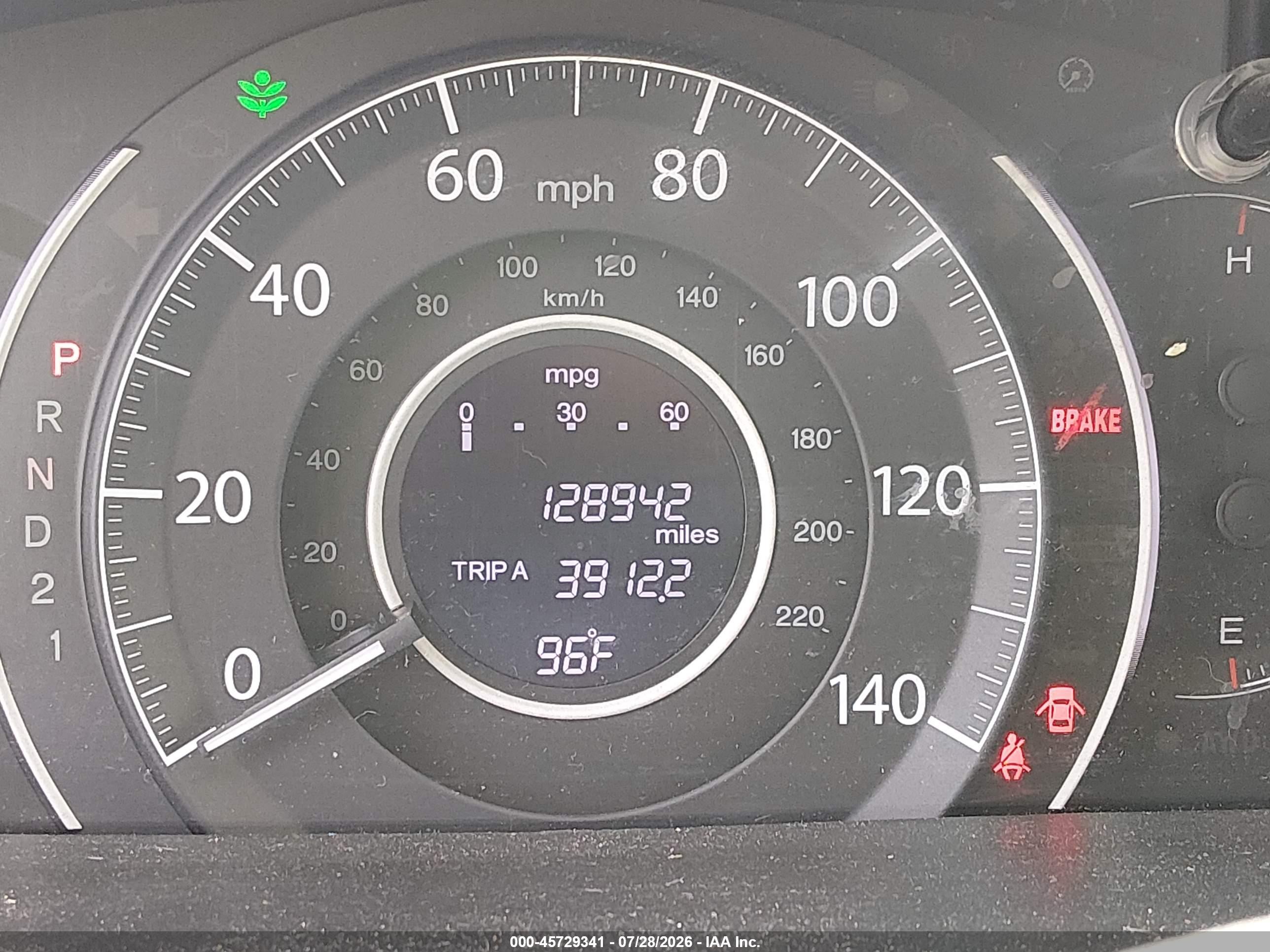 2014 Honda Cr-v Ex Burgundy vin: 5J6RM4H59EL098867