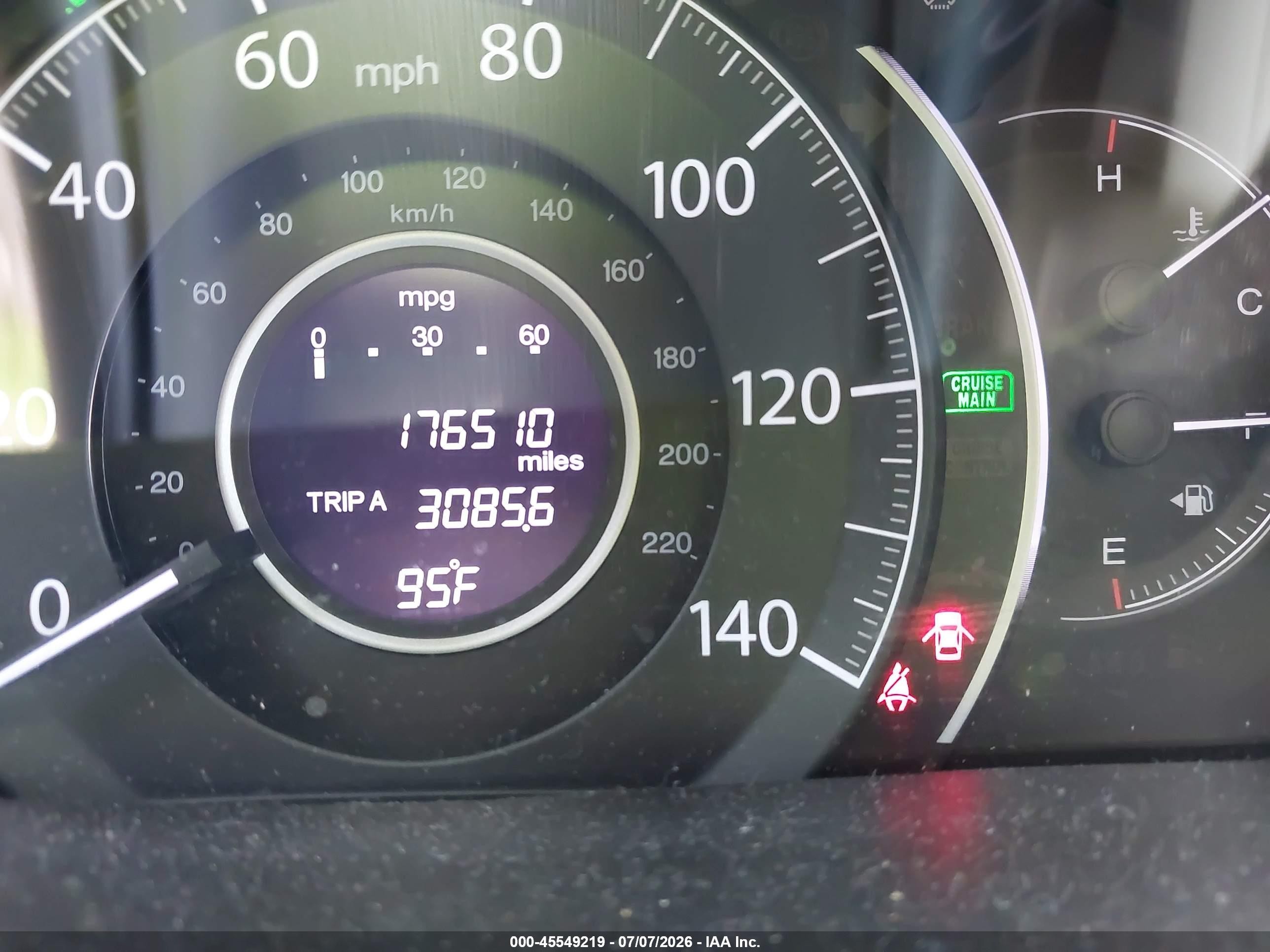 2014 Honda Cr-v Ex White vin: 5J6RM4H59EL102755