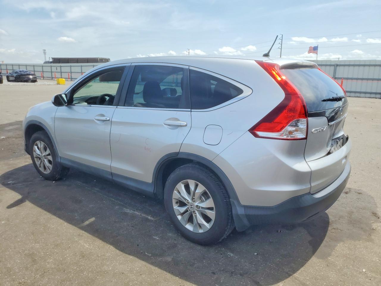 2014 Honda Cr-v Ex Silver vin: 5J6RM4H59EL108040