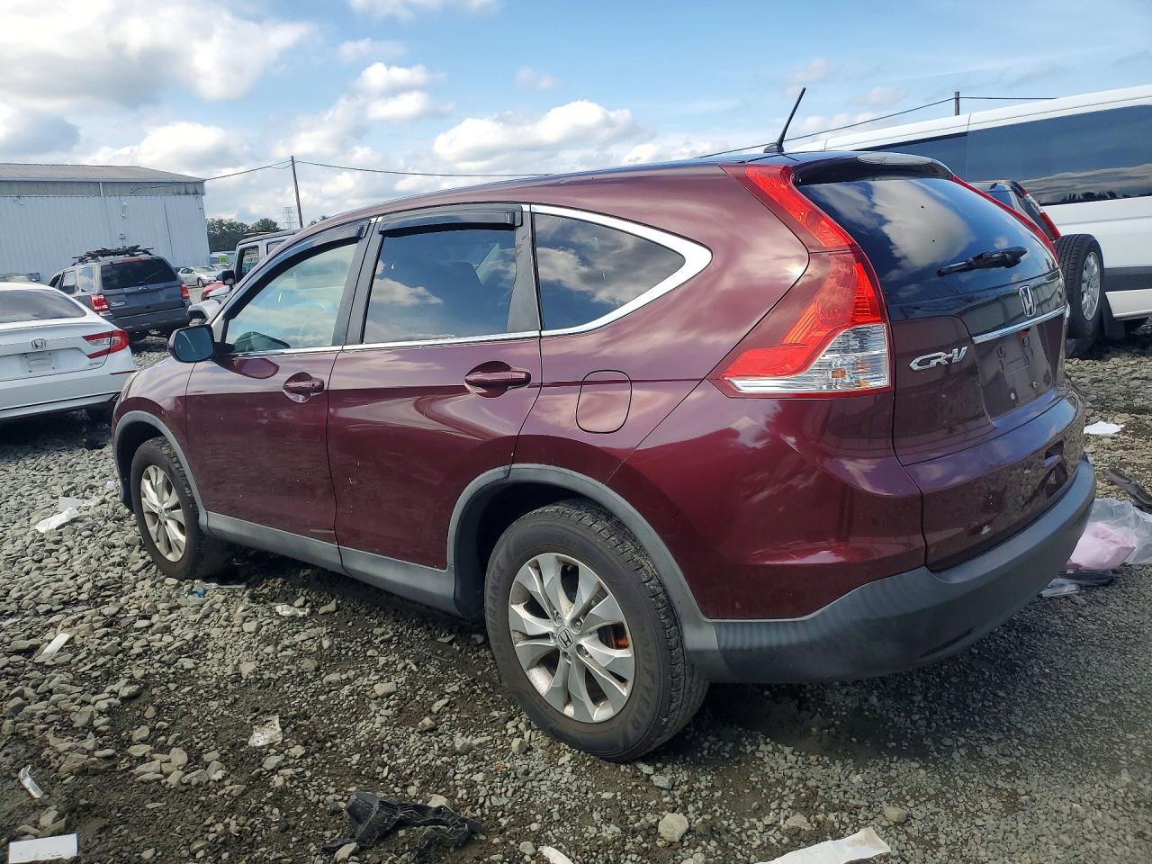 2014 Honda Cr-v Ex Maroon vin: 5J6RM4H59EL118213