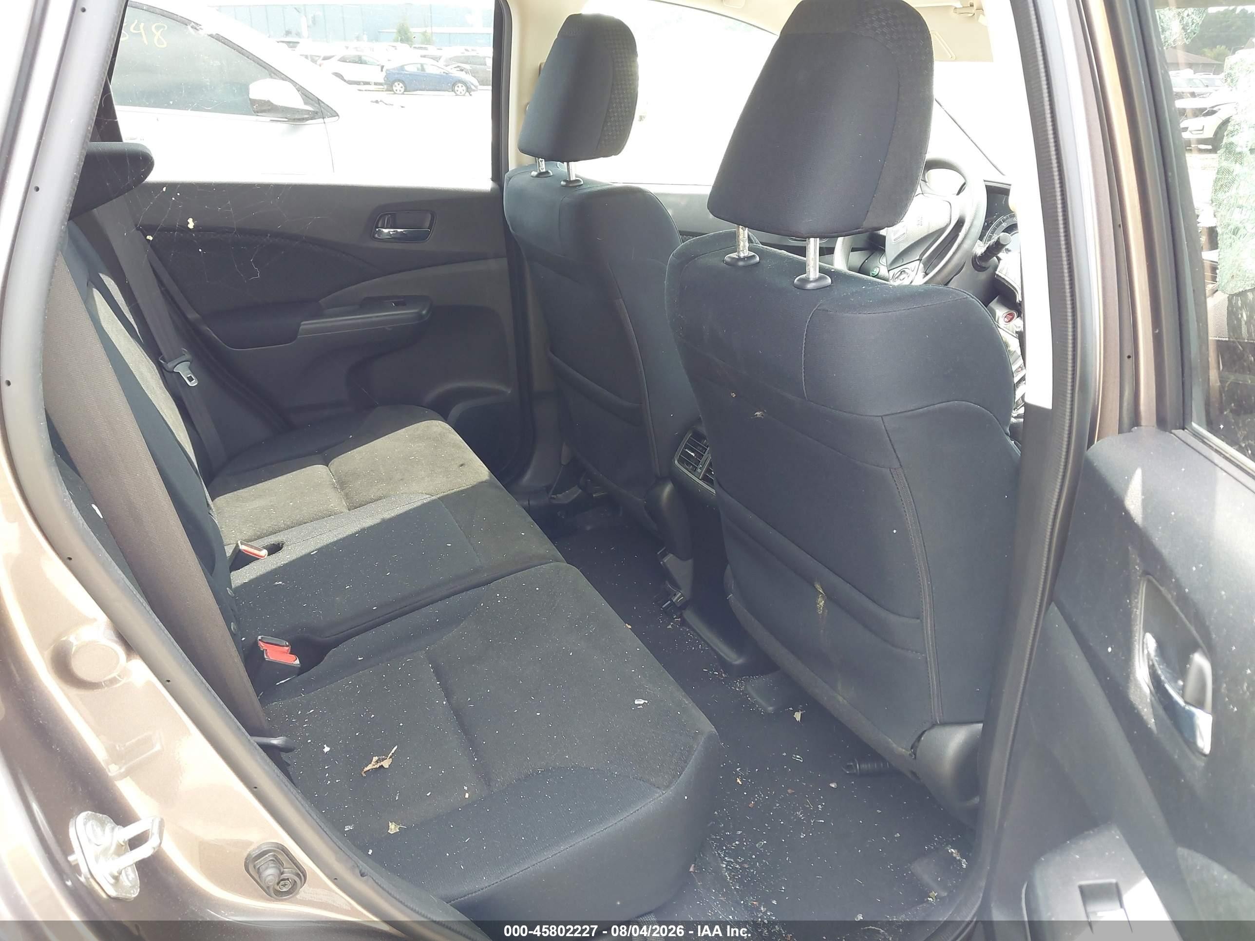 2015 Honda Cr-v Ex Brown vin: 5J6RM4H59FL039237