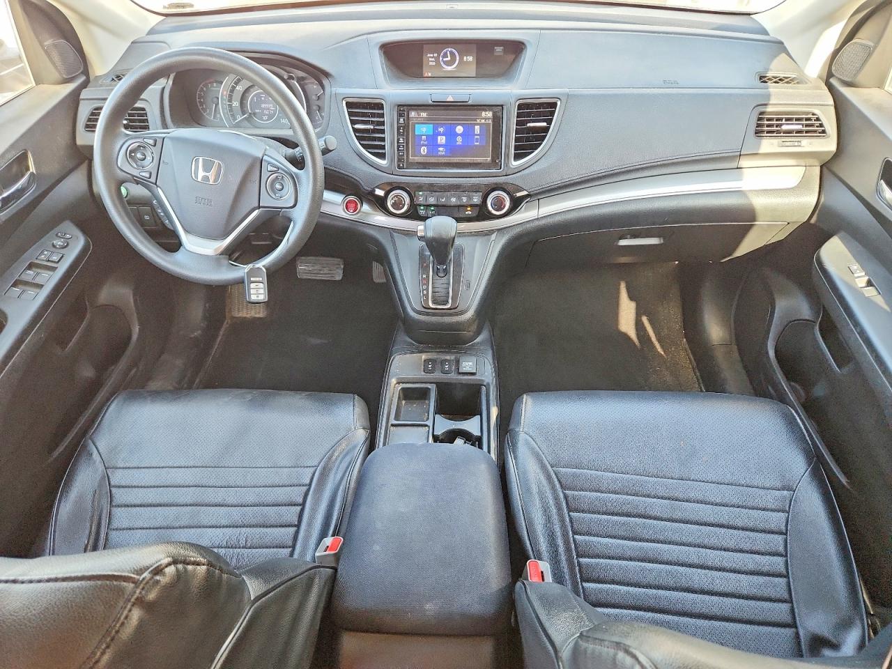 2015 Honda Cr-v Ex Silver vin: 5J6RM4H59FL041229