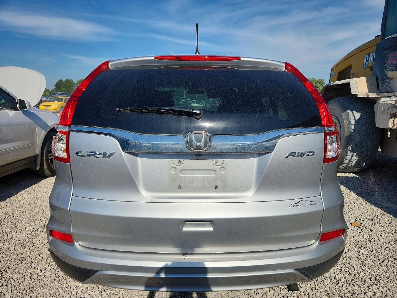 2015 Honda Cr-v Ex Silver vin: 5J6RM4H59FL041229