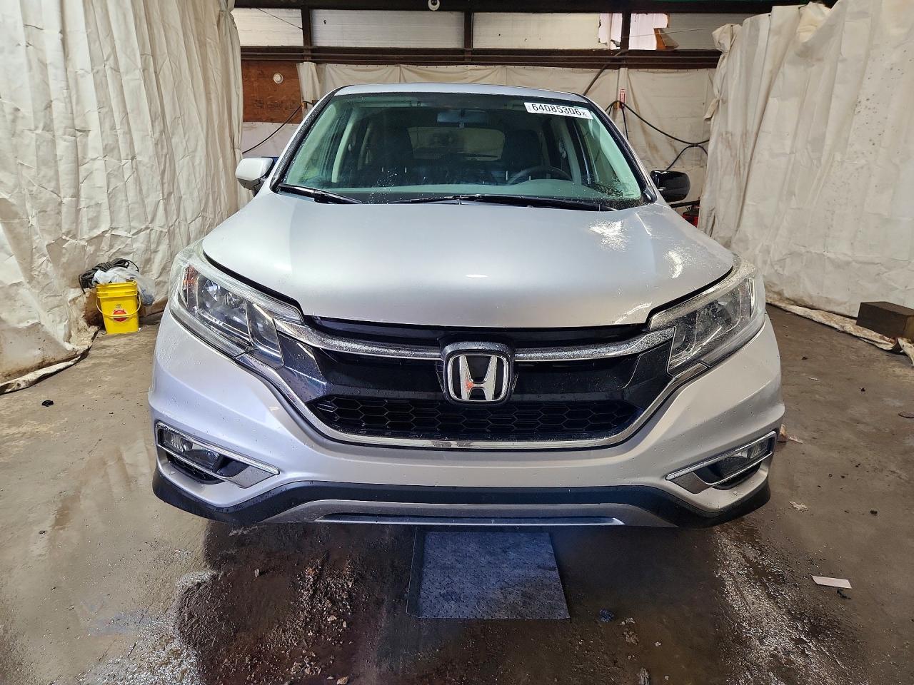 2015 Honda Cr-v Ex Silver vin: 5J6RM4H59FL054126