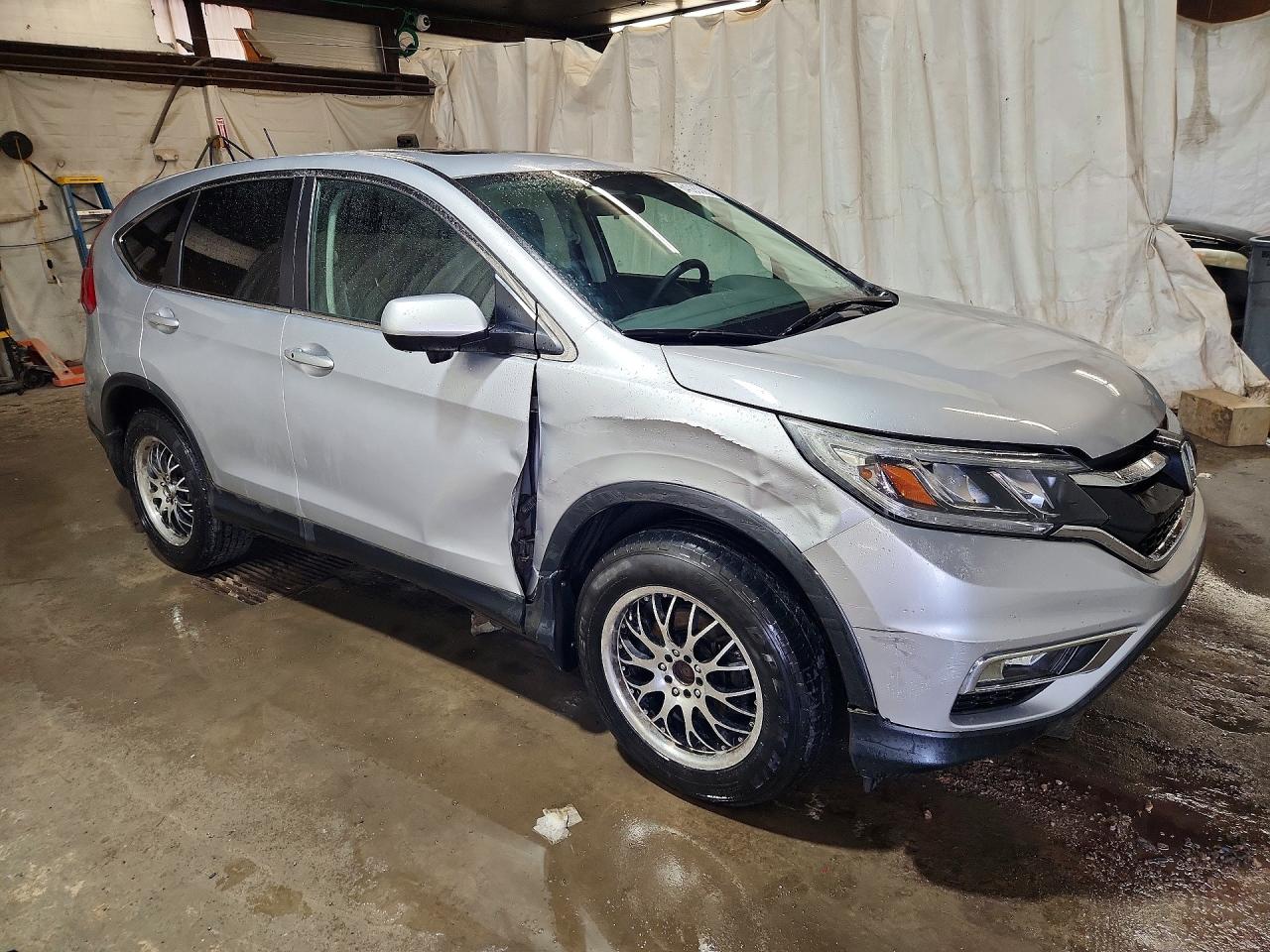 2015 Honda Cr-v Ex Silver vin: 5J6RM4H59FL054126