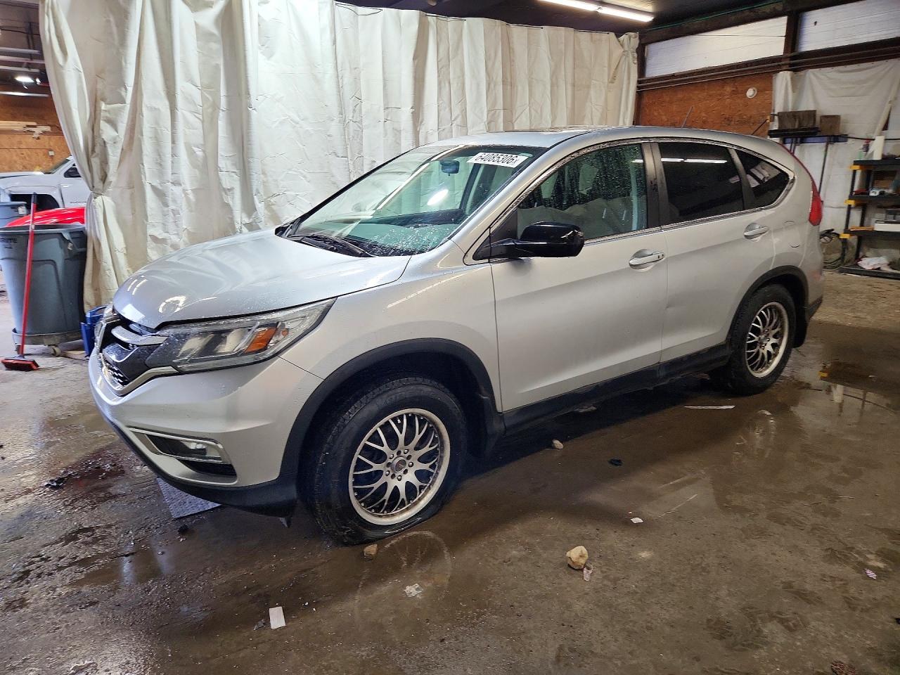 2015 Honda Cr-v Ex Silver vin: 5J6RM4H59FL054126