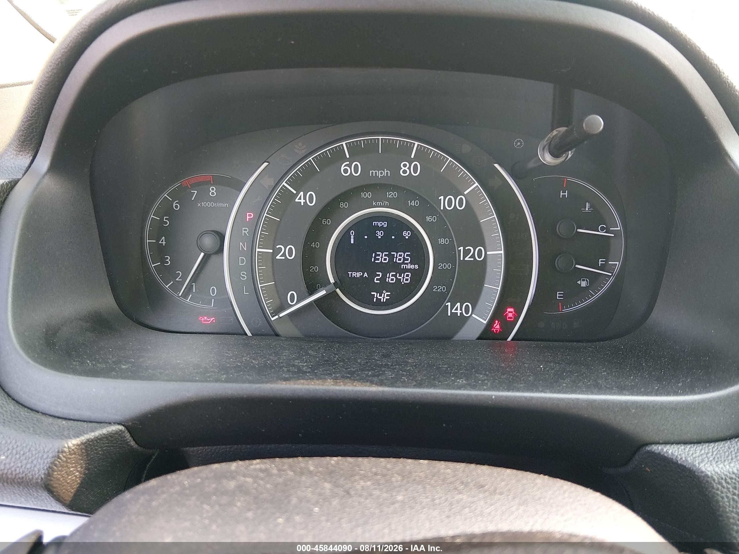 2015 Honda Cr-v Ex Белый vin: 5J6RM4H59FL074599