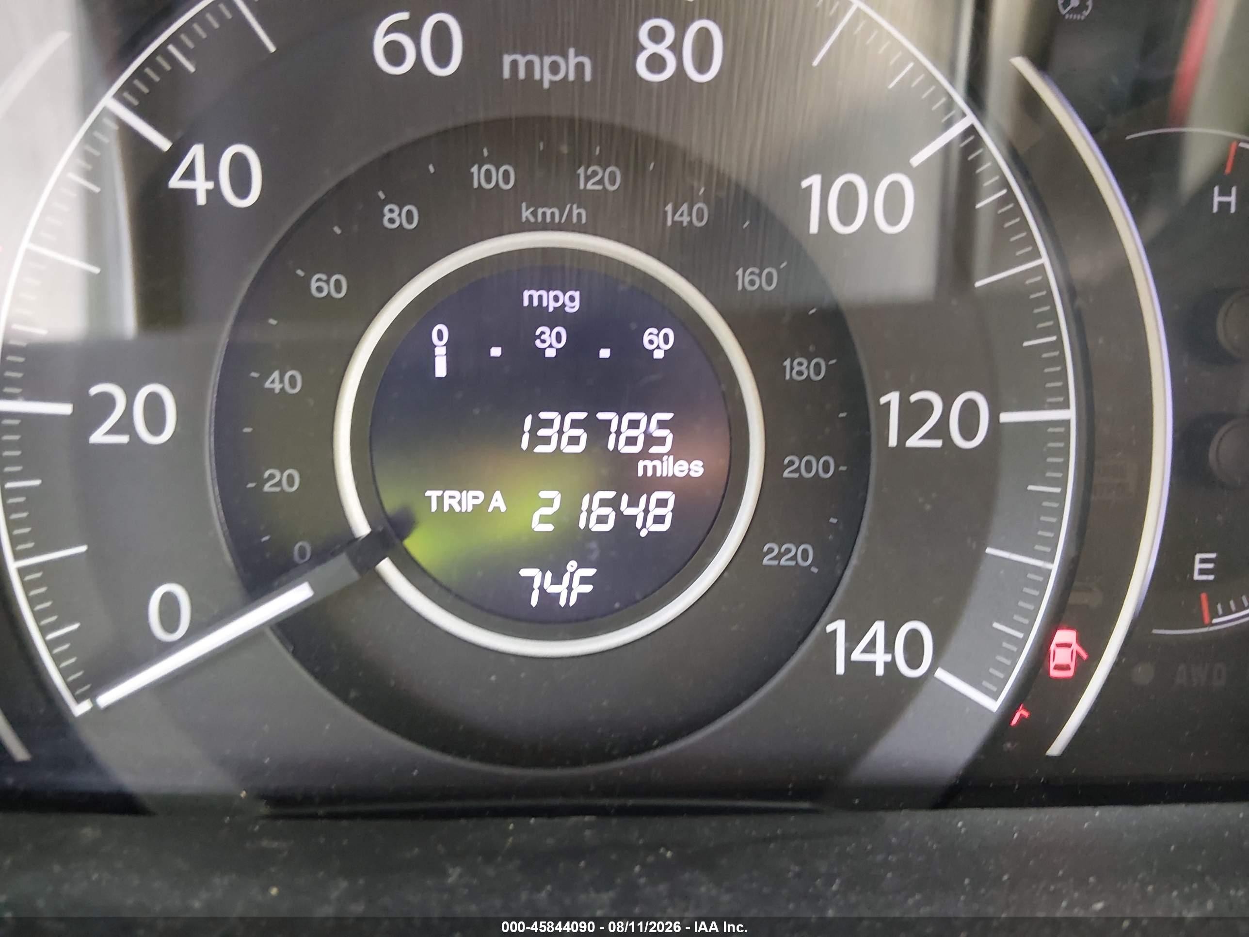 2015 Honda Cr-v Ex Белый vin: 5J6RM4H59FL074599