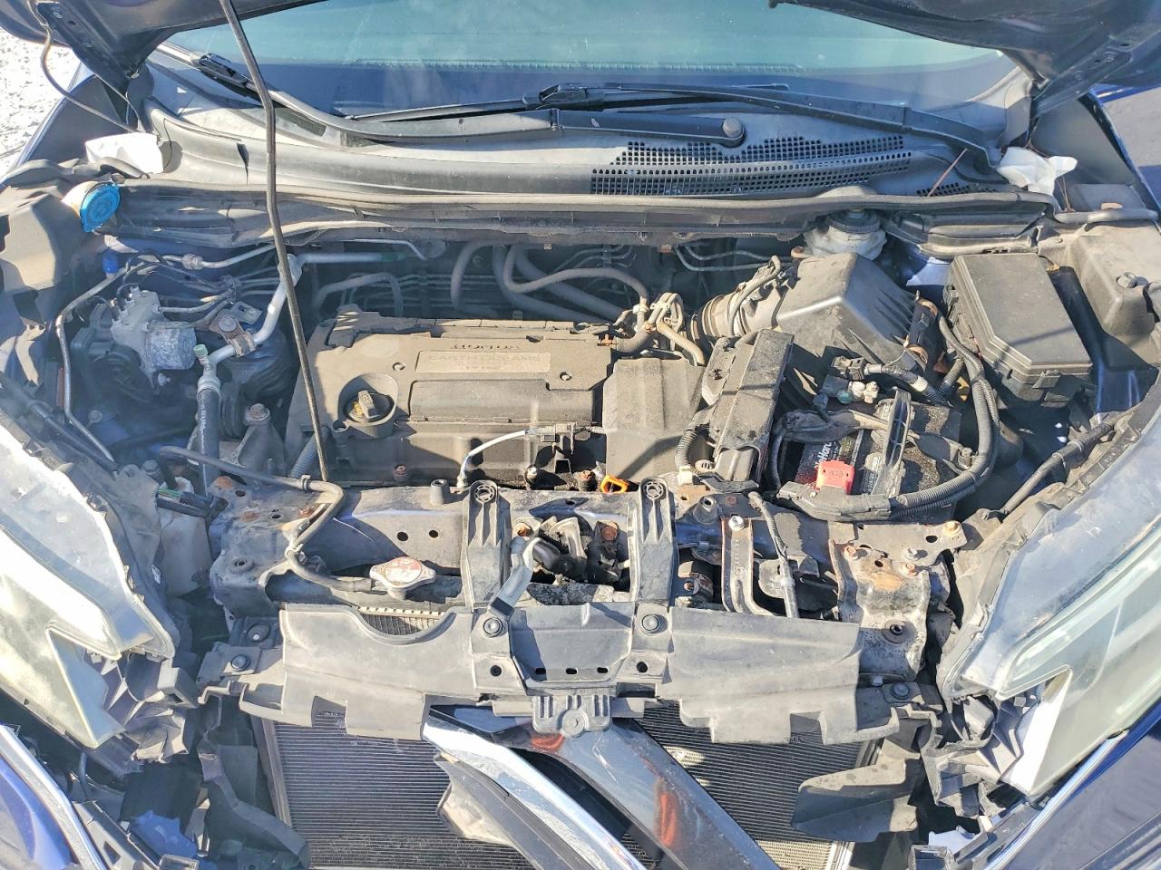 2015 Honda Cr-v Ex Синий vin: 5J6RM4H59FL080791