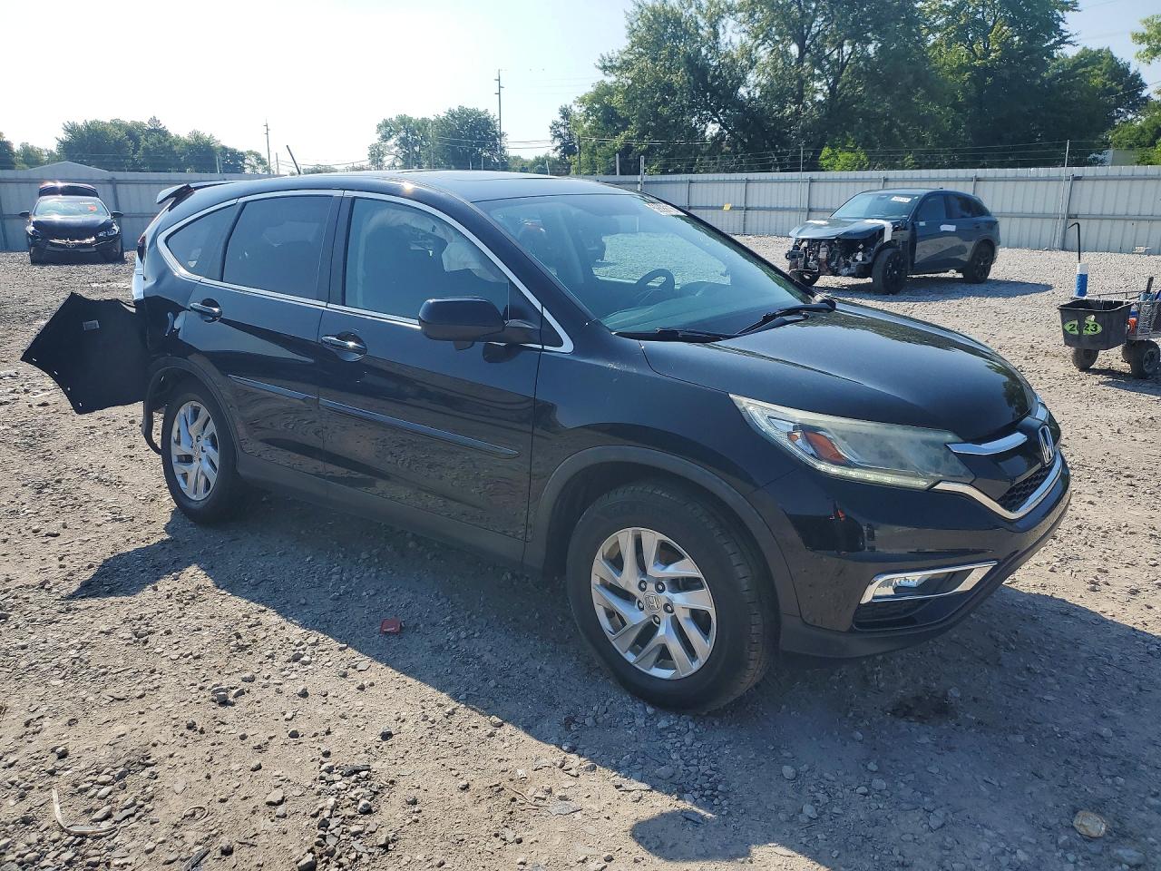 2015 Honda Cr-v Ex Black vin: 5J6RM4H59FL100263
