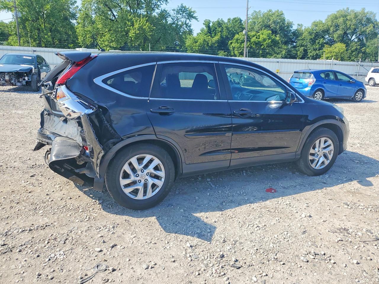 2015 Honda Cr-v Ex Black vin: 5J6RM4H59FL100263