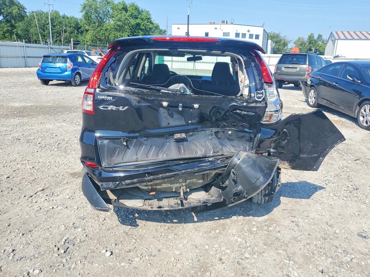 2015 Honda Cr-v Ex Black vin: 5J6RM4H59FL100263