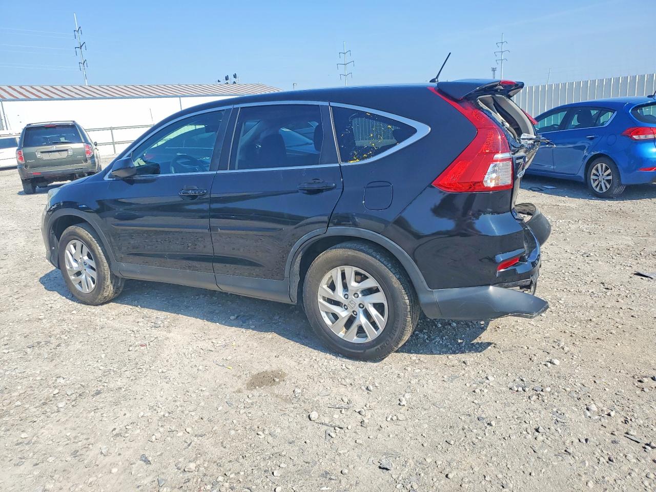 2015 Honda Cr-v Ex Black vin: 5J6RM4H59FL100263