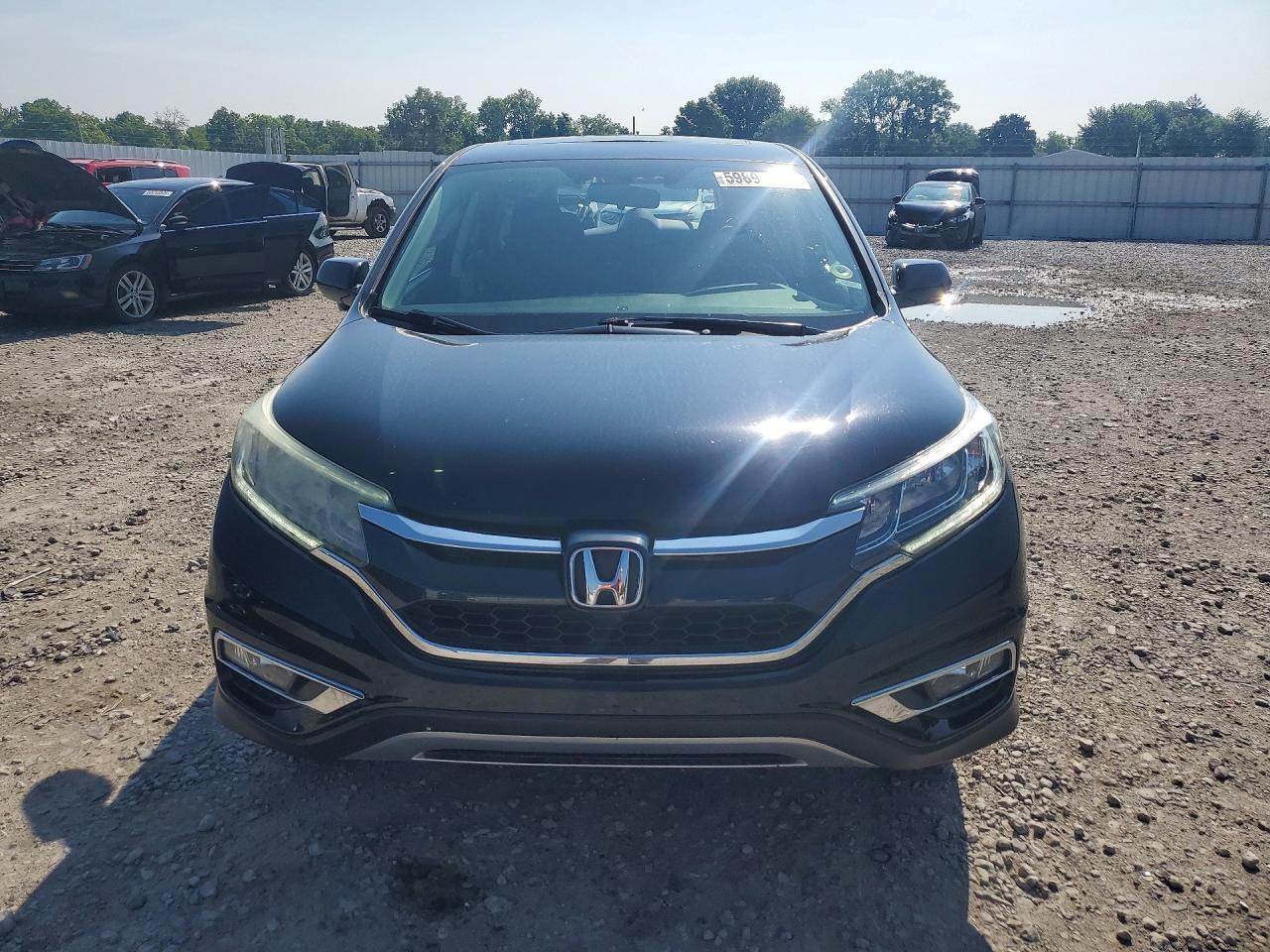 2015 Honda Cr-v Ex Black vin: 5J6RM4H59FL100263