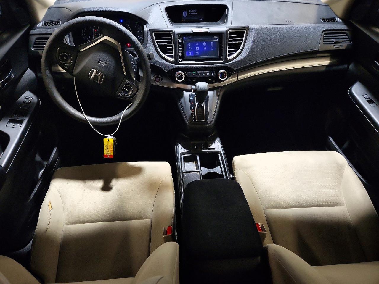 2015 Honda Cr-v Ex White vin: 5J6RM4H59FL134428