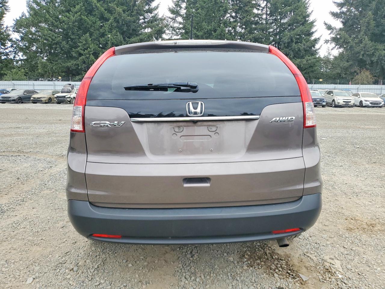 2012 Honda Cr-v Ex Gray vin: 5J6RM4H5XCL001222