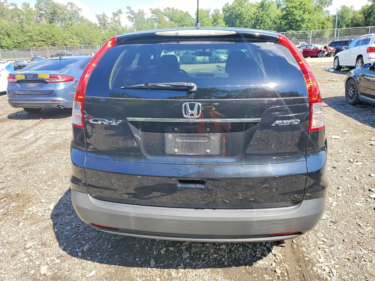 2012 Honda Cr-v Ex Black vin: 5J6RM4H5XCL021051