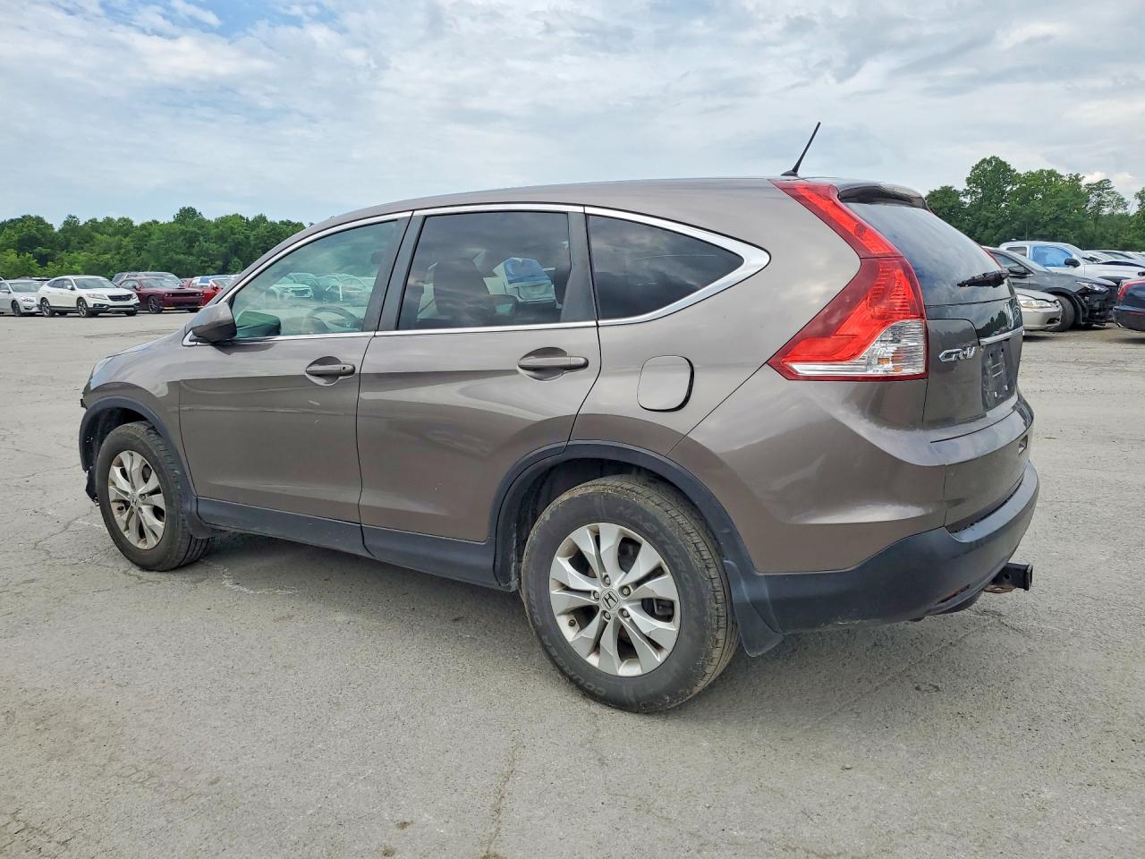 2012 Honda Cr-v Ex Brown vin: 5J6RM4H5XCL027531