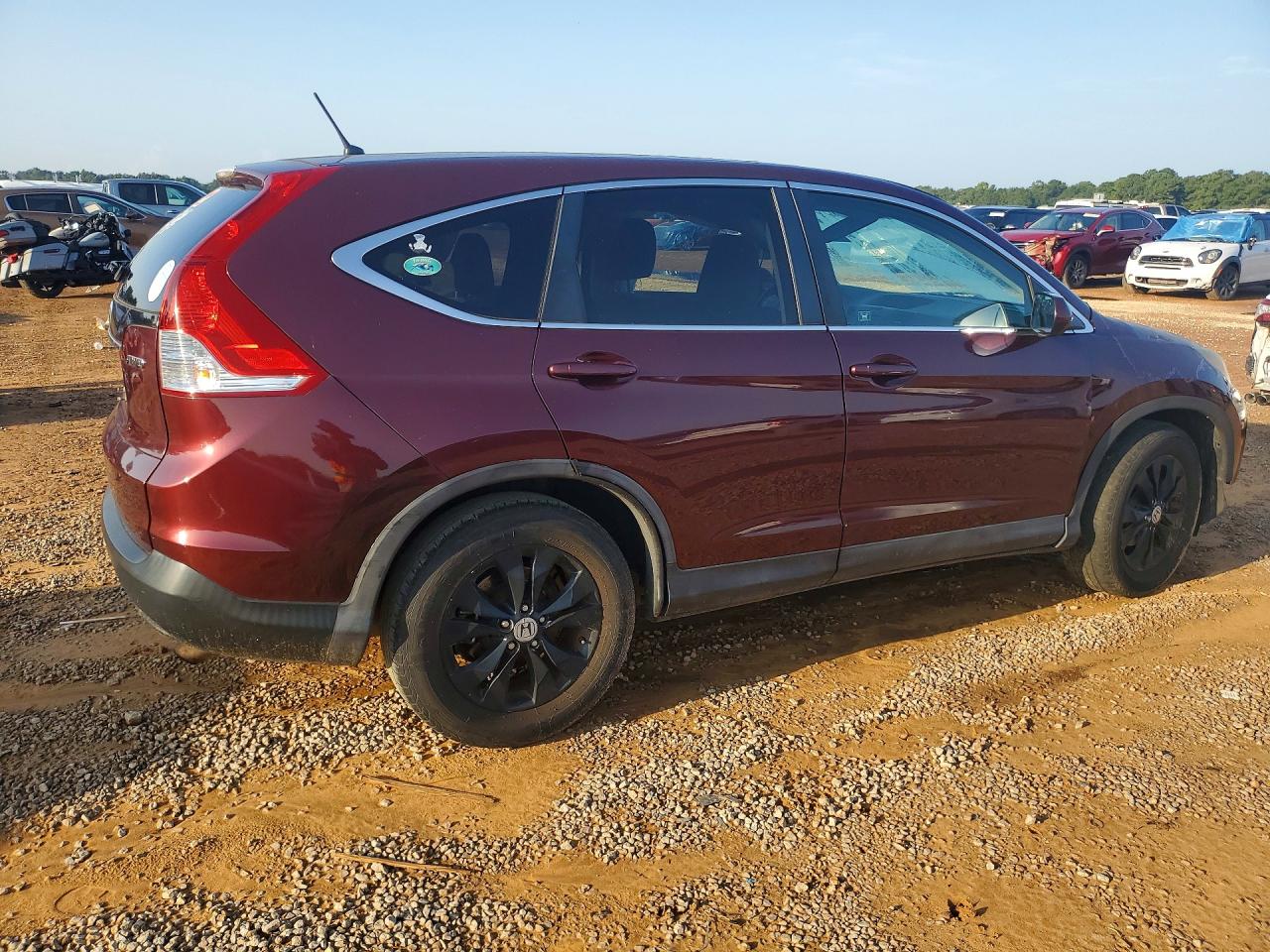 2012 Honda Cr-v Ex Burgundy vin: 5J6RM4H5XCL028727