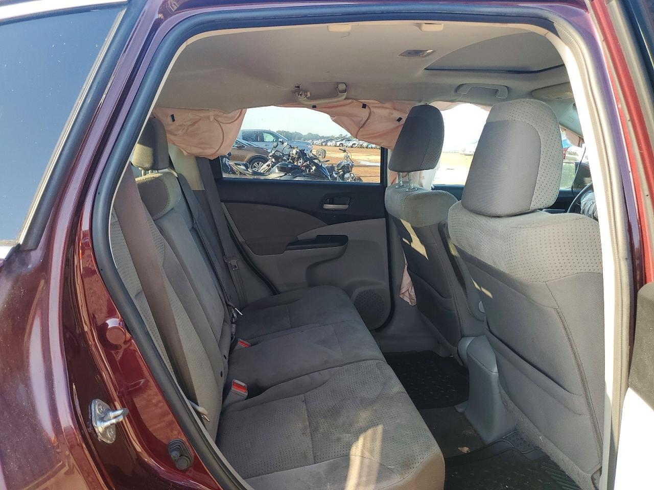 2012 Honda Cr-v Ex Burgundy vin: 5J6RM4H5XCL028727