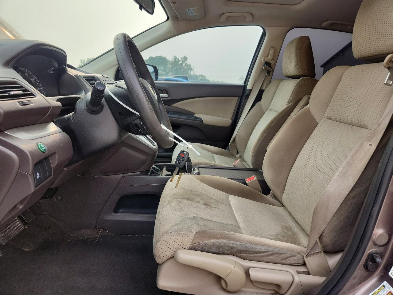 2012 Honda Cr-v Ex Gray vin: 5J6RM4H5XCL047522