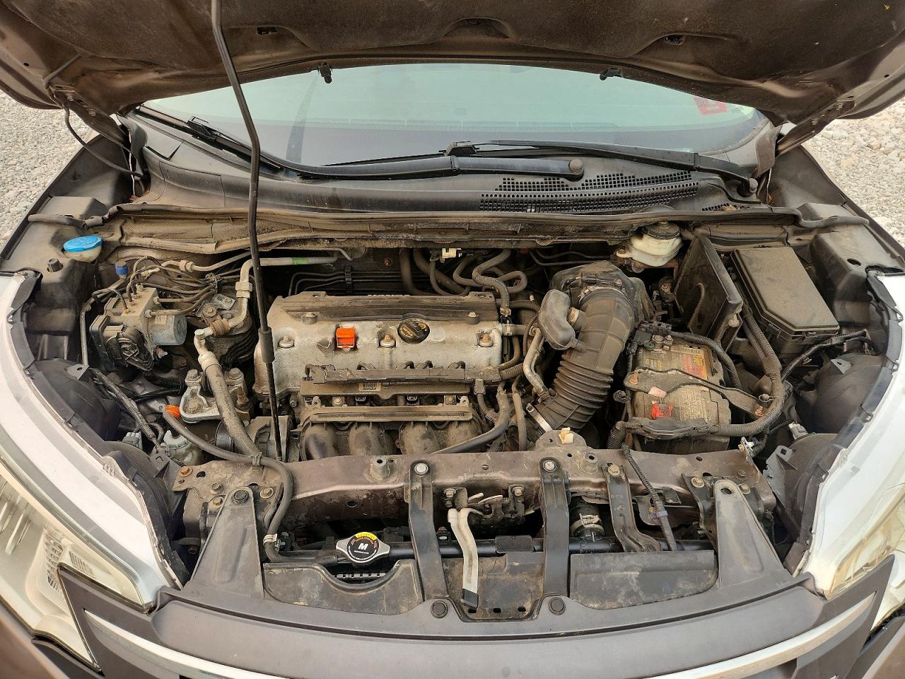 2012 Honda Cr-v Ex Gray vin: 5J6RM4H5XCL047522