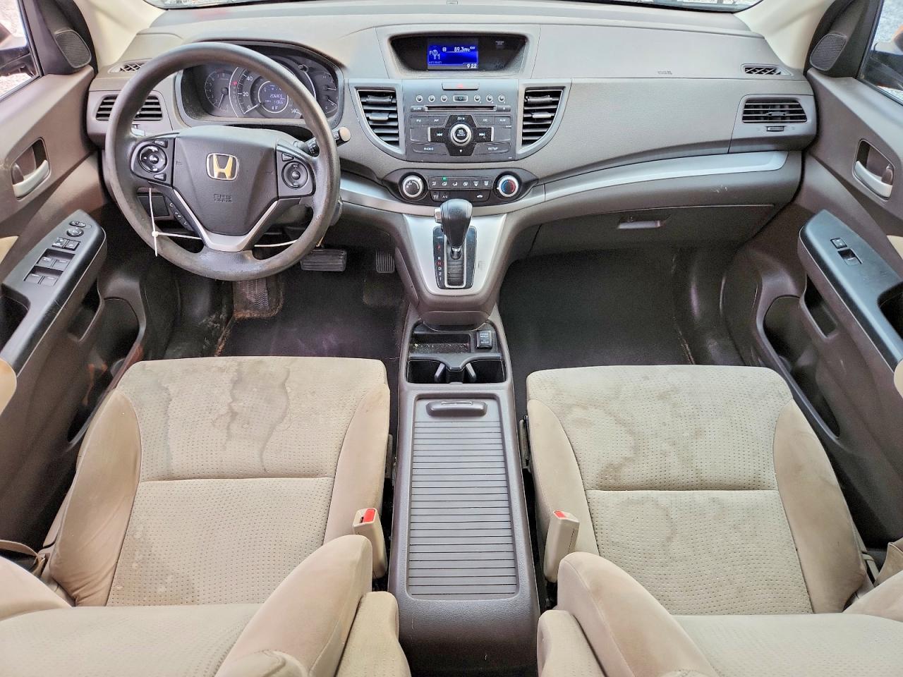 2012 Honda Cr-v Ex Gray vin: 5J6RM4H5XCL047522