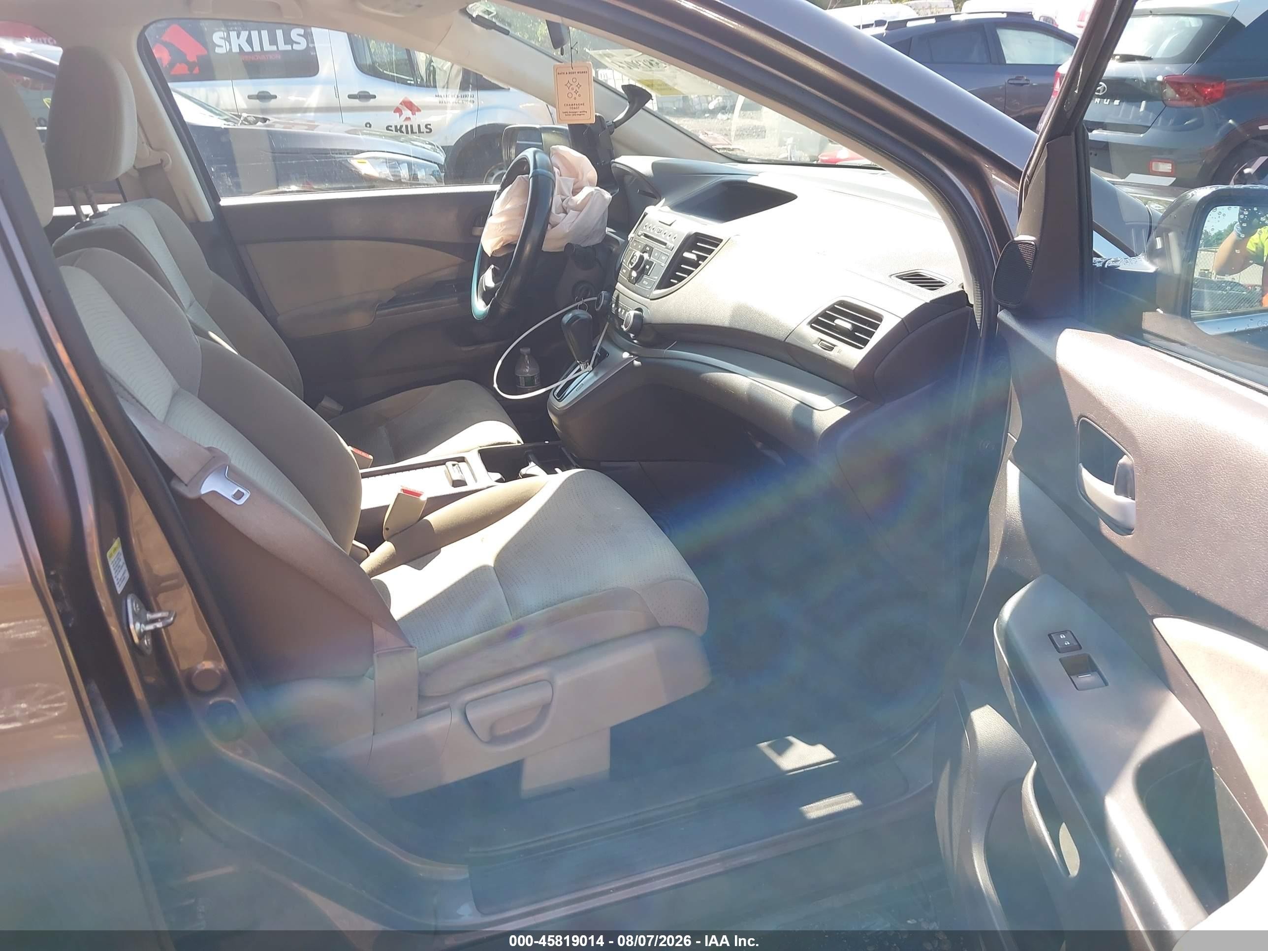 2013 Honda Cr-v Ex Brown vin: 5J6RM4H5XDL019737