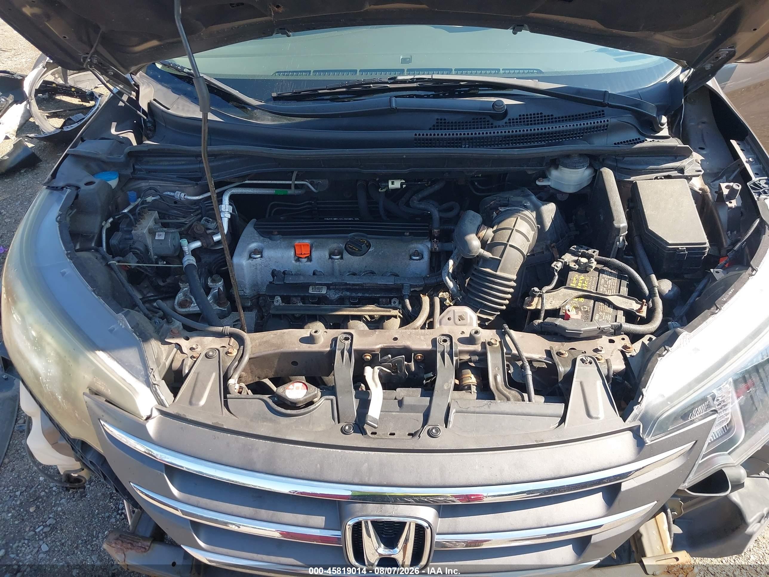 2013 Honda Cr-v Ex Brown vin: 5J6RM4H5XDL019737