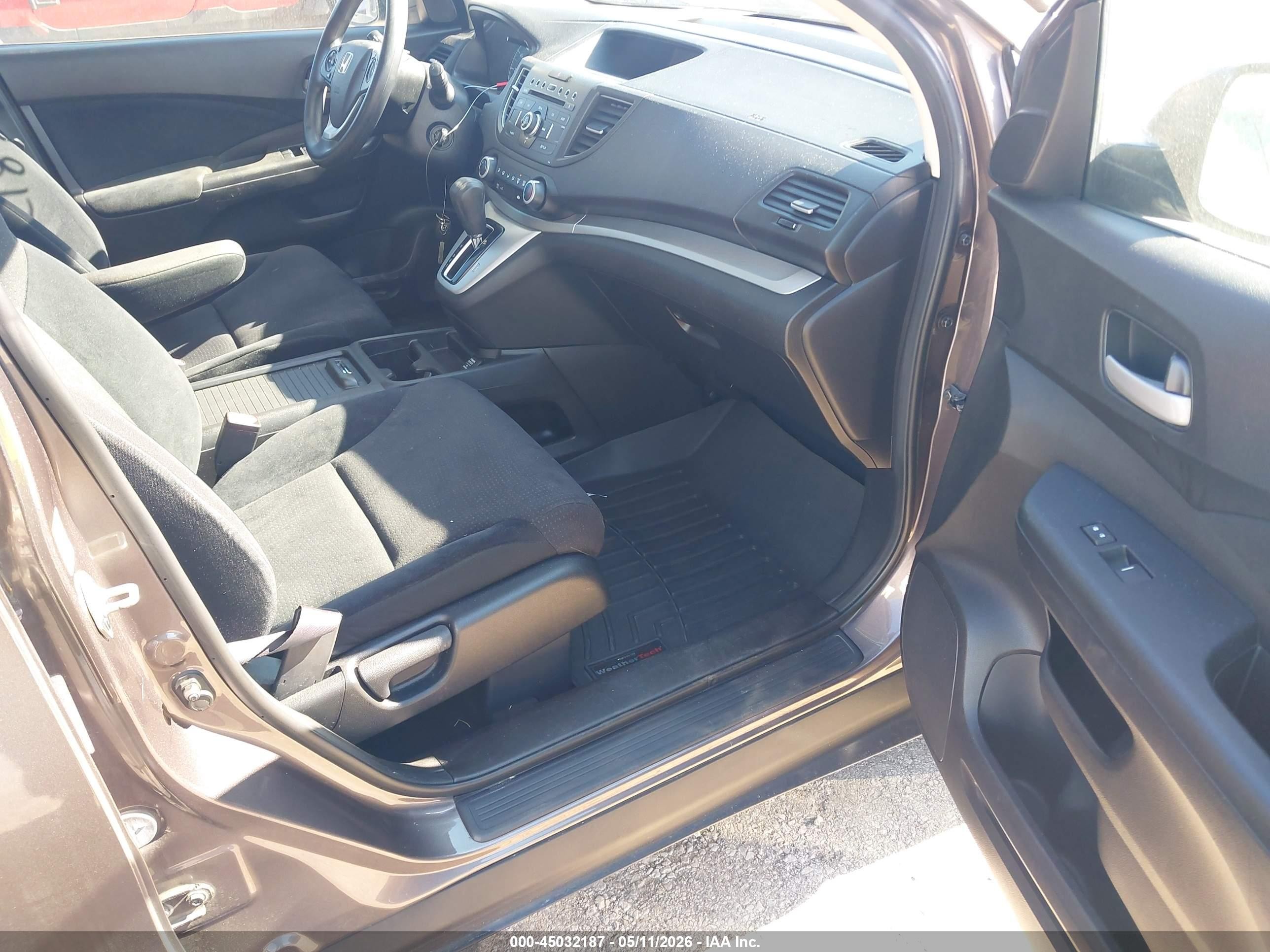 2013 Honda Cr-v Ex Gray vin: 5J6RM4H5XDL042502