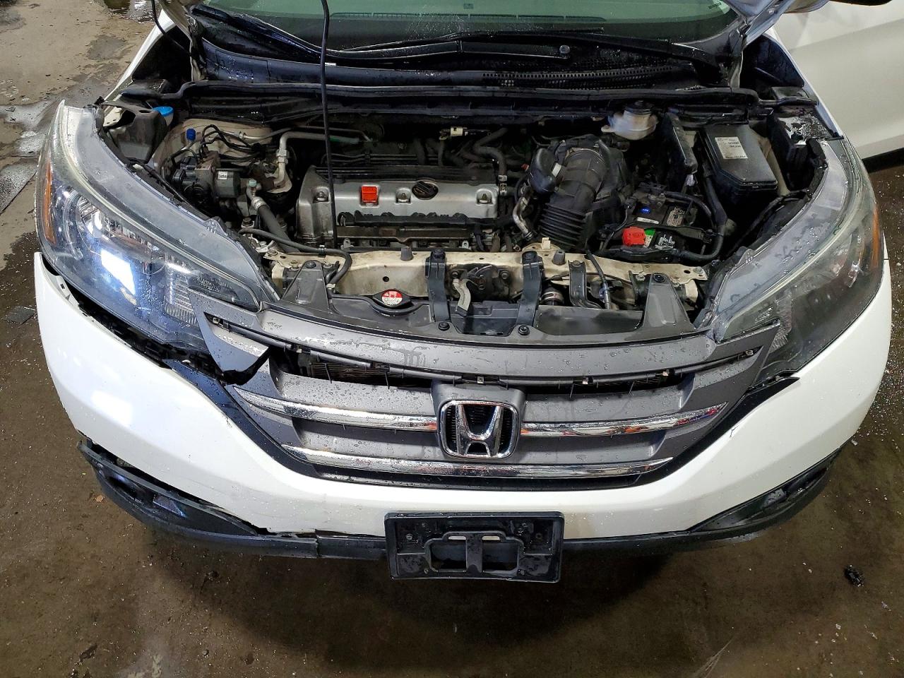 2013 Honda Cr-v Ex Белый vin: 5J6RM4H5XDL062023