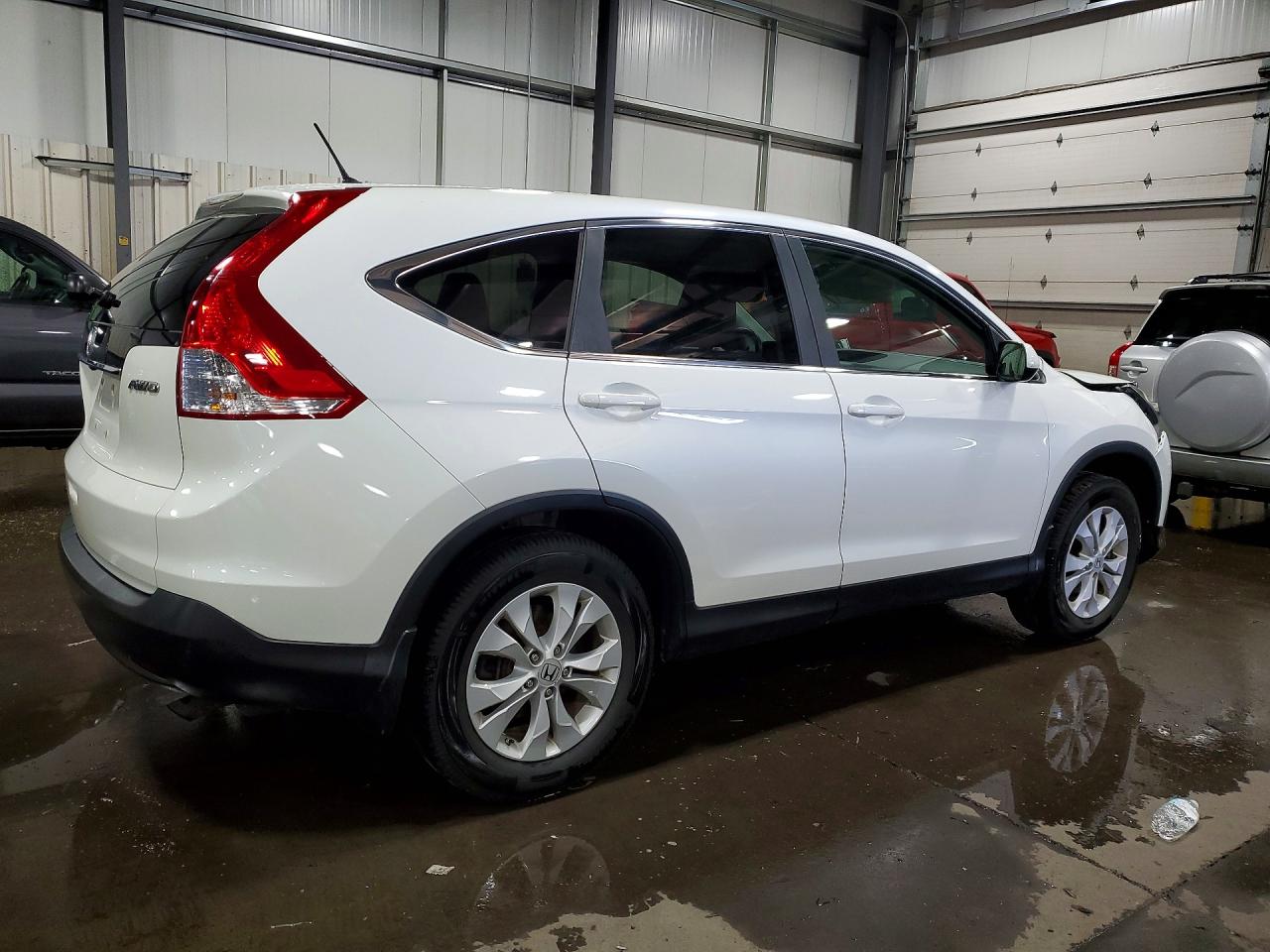 2013 Honda Cr-v Ex Белый vin: 5J6RM4H5XDL062023