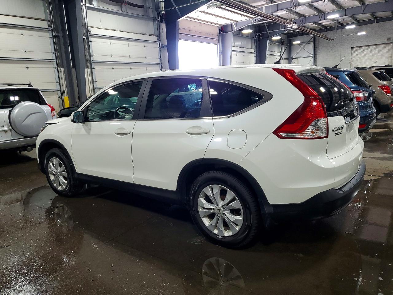 2013 Honda Cr-v Ex Белый vin: 5J6RM4H5XDL062023