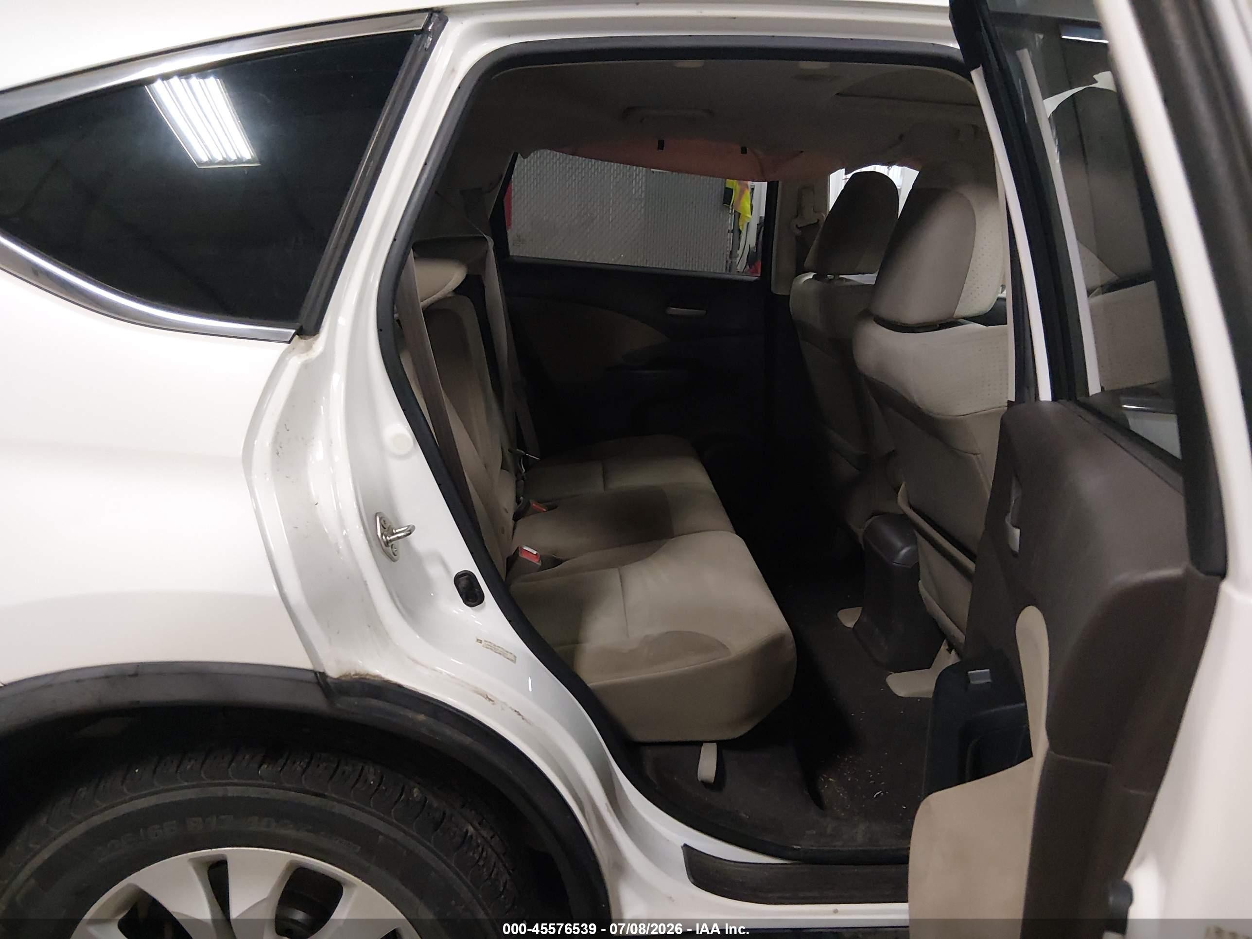 2014 Honda Cr-v Ex Белый vin: 5J6RM4H5XEL040475