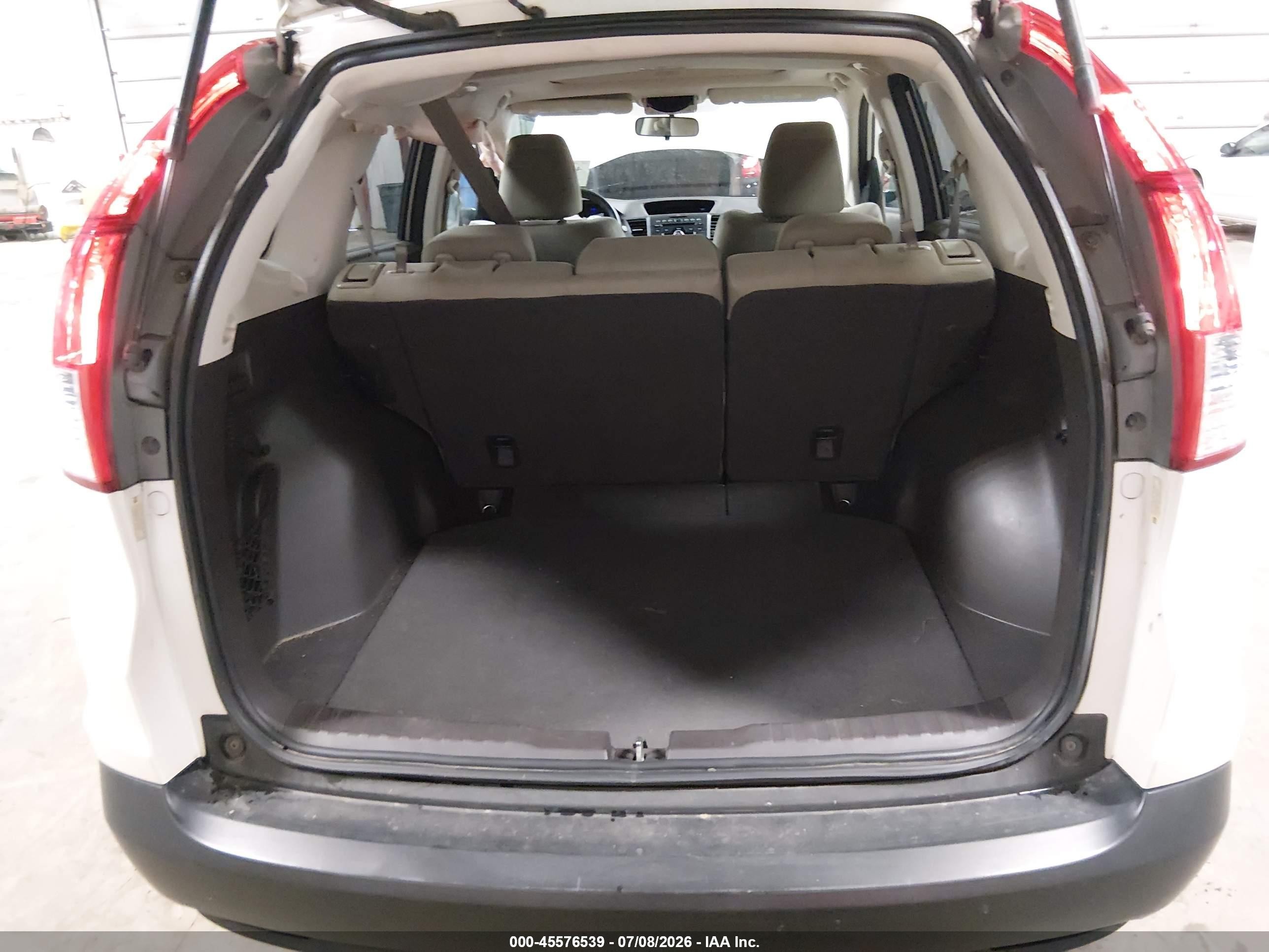 2014 Honda Cr-v Ex Белый vin: 5J6RM4H5XEL040475