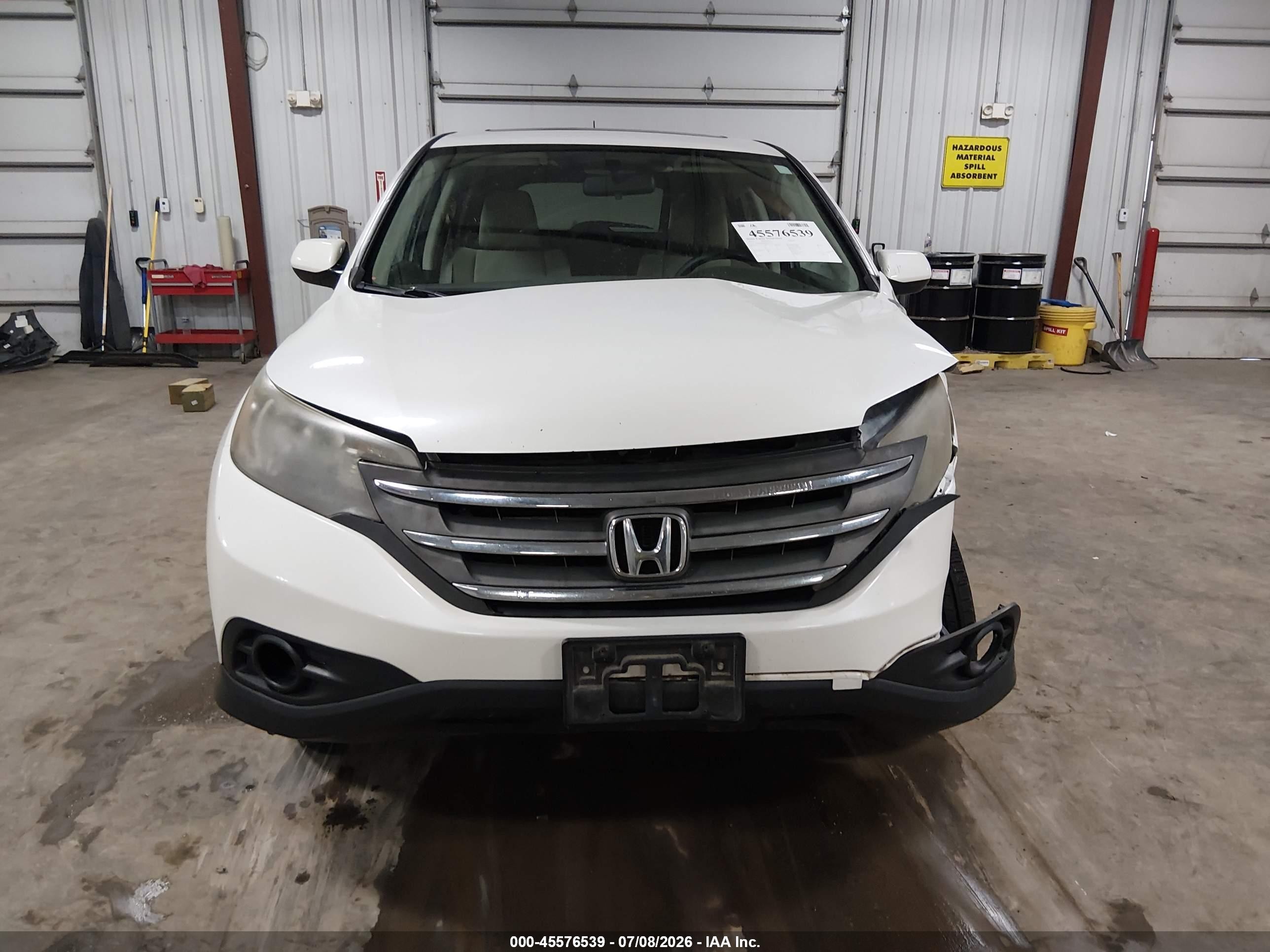 2014 Honda Cr-v Ex Белый vin: 5J6RM4H5XEL040475