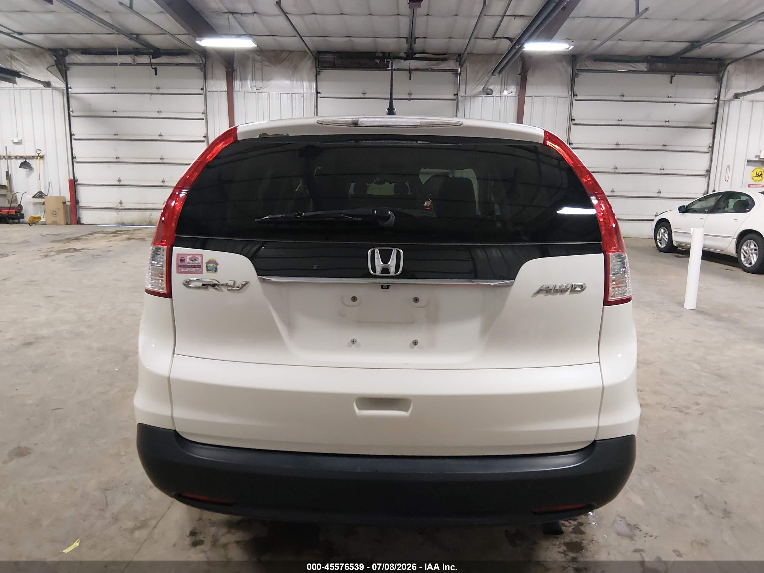 2014 Honda Cr-v Ex Белый vin: 5J6RM4H5XEL040475