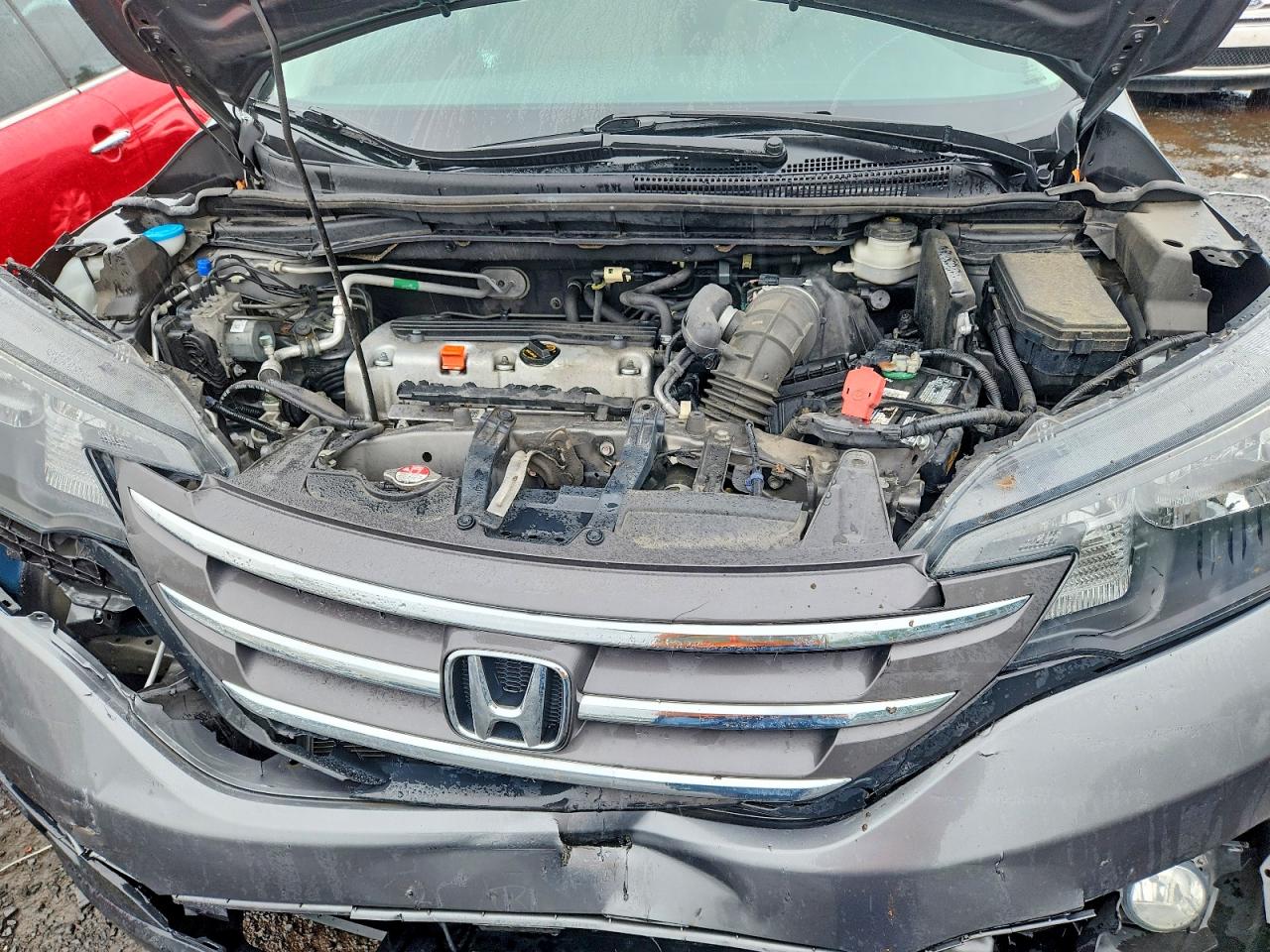 2014 Honda Cr-v Ex Gray vin: 5J6RM4H5XEL063836