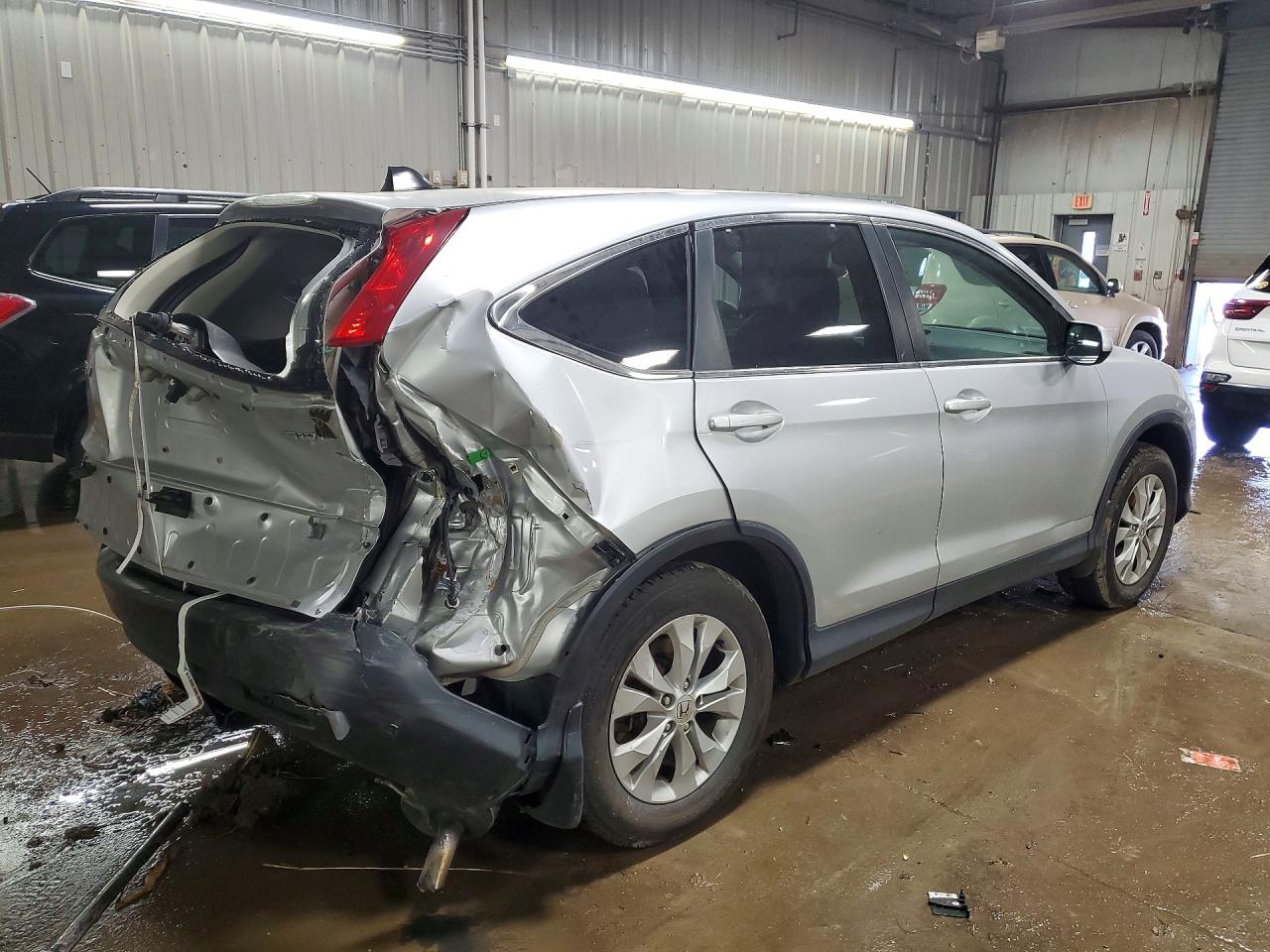 2014 Honda Cr-v Ex Серебряный vin: 5J6RM4H5XEL069507