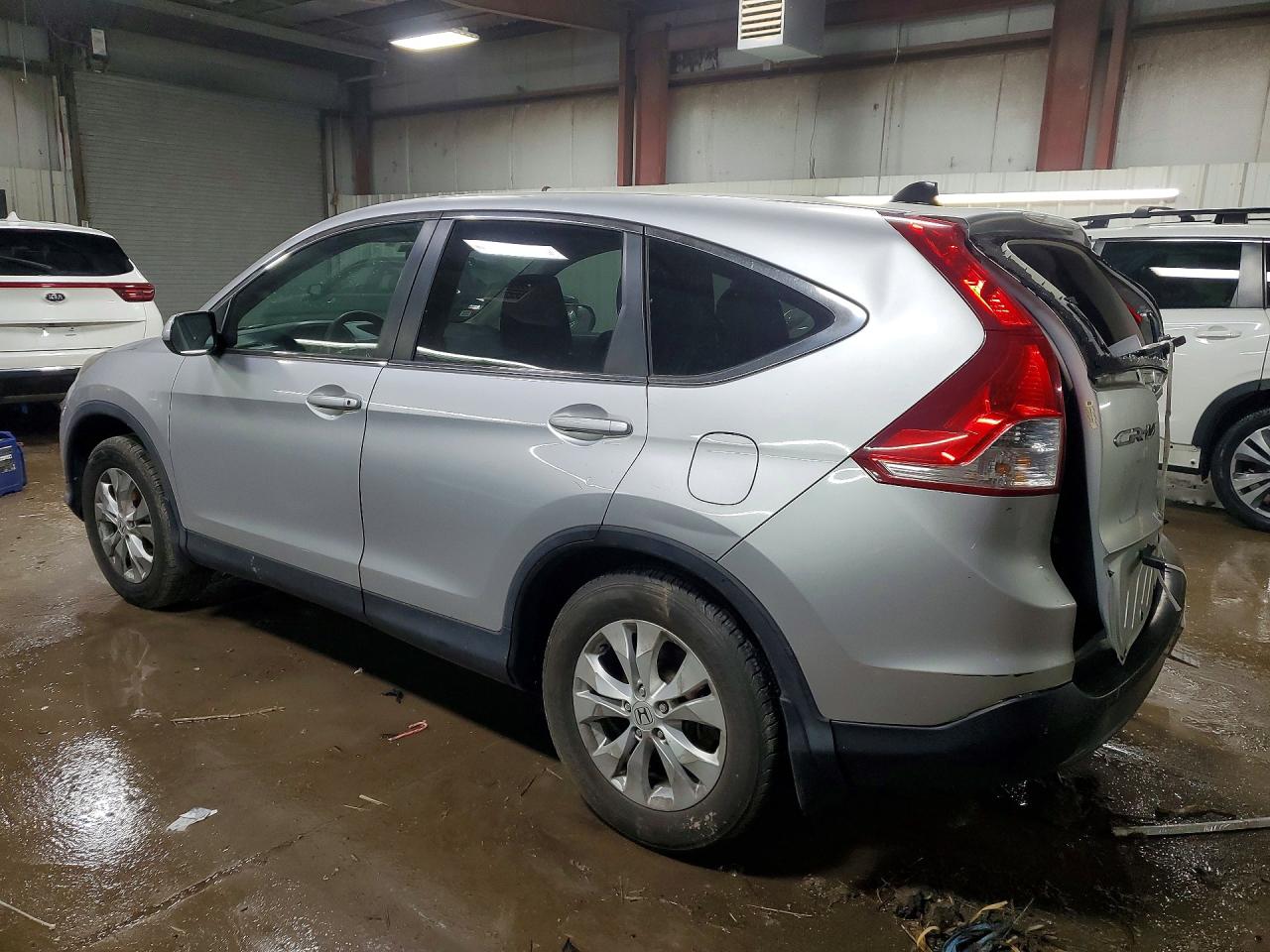 2014 Honda Cr-v Ex Серебряный vin: 5J6RM4H5XEL069507